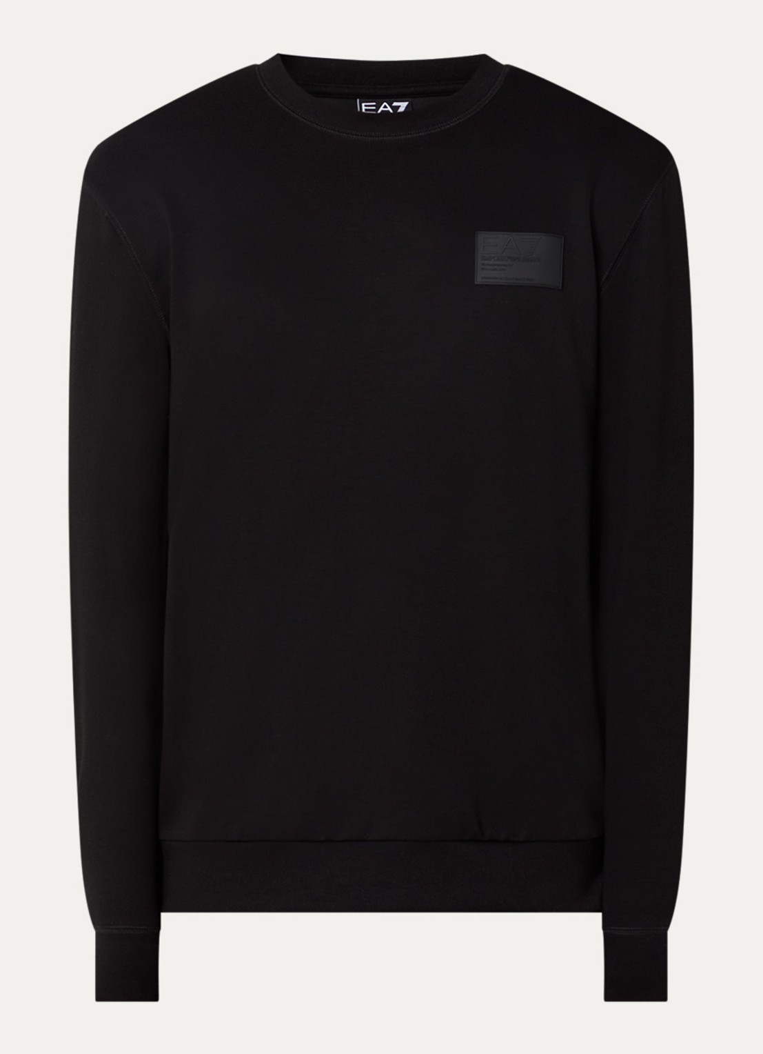 Armani Sweater met logo - voorkant 2 zwart