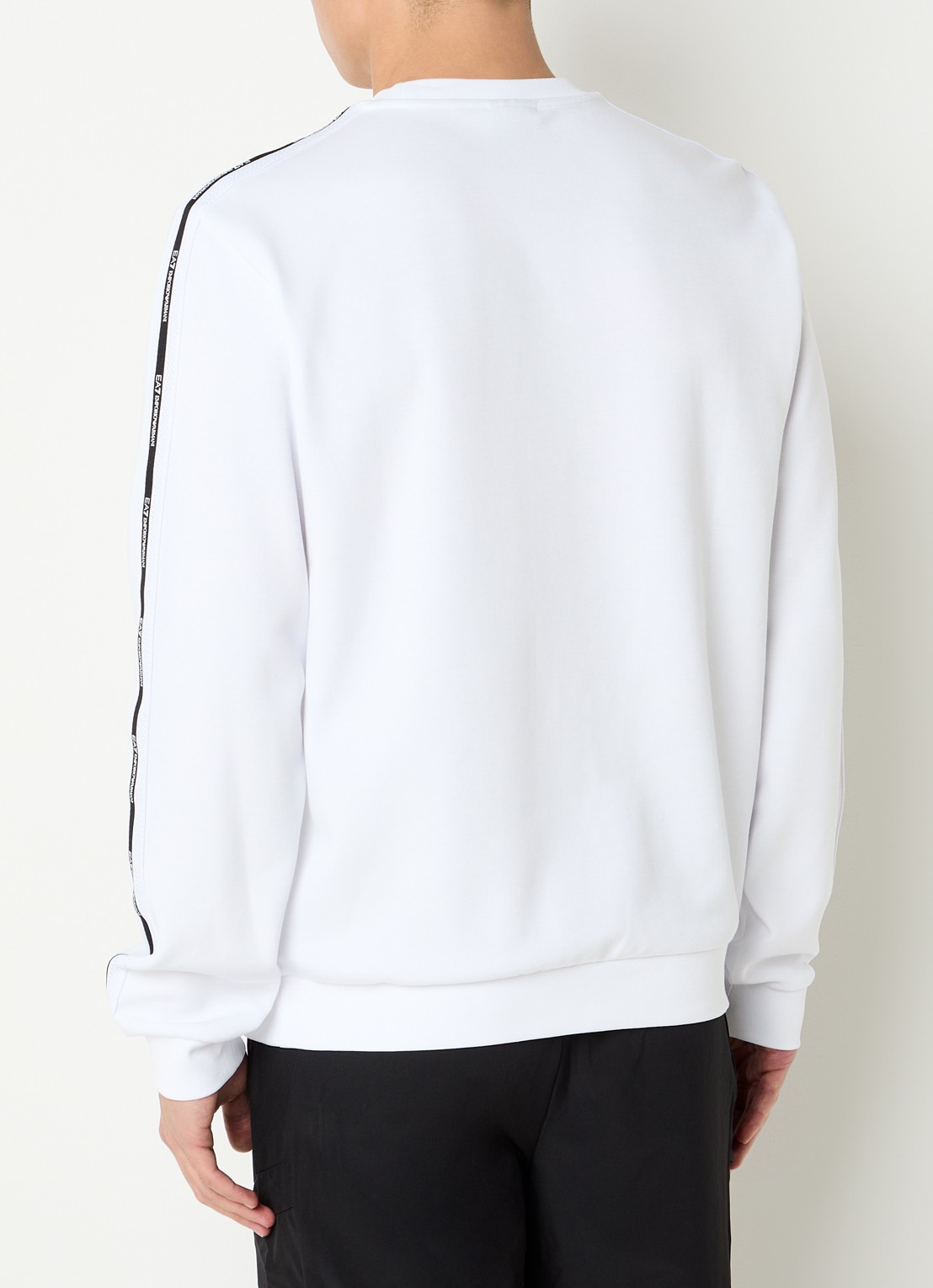 Armani Sweater met logo - achterkant wit