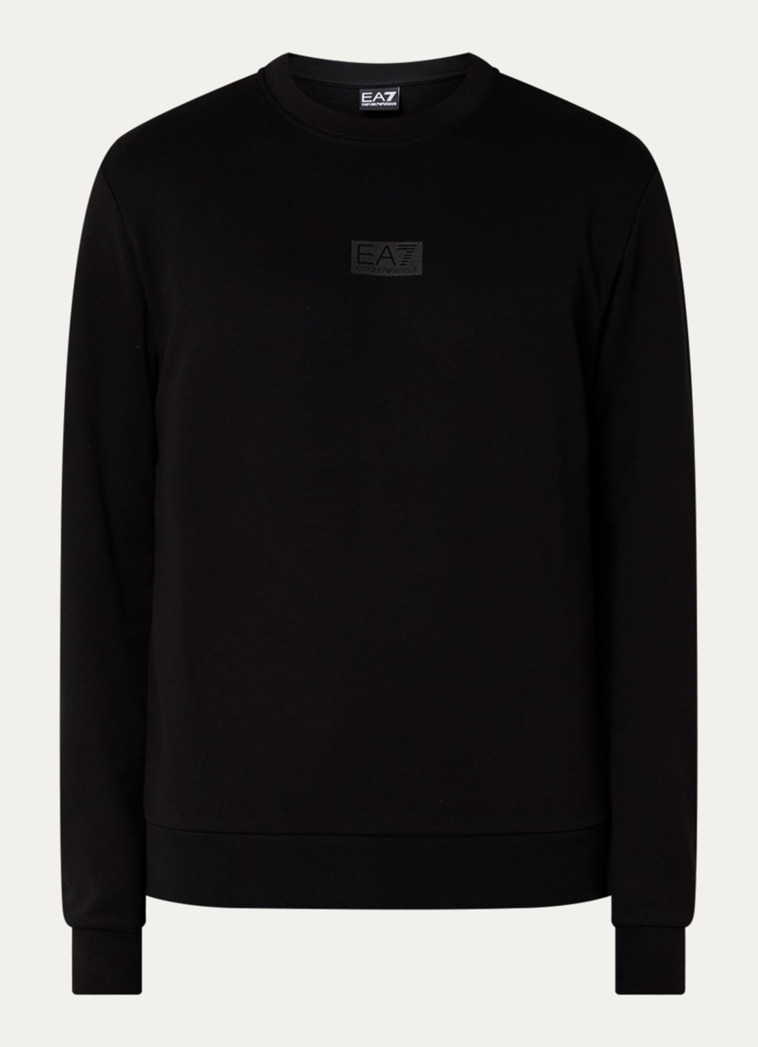 Armani Sweater met logo - voorkant 2 zwart