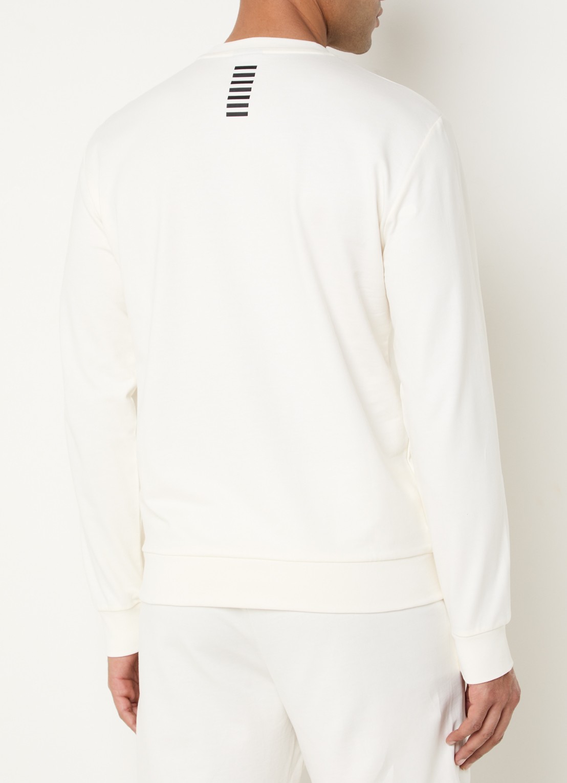 Armani Sweater met logo - achterkant 4 gebroken wit
