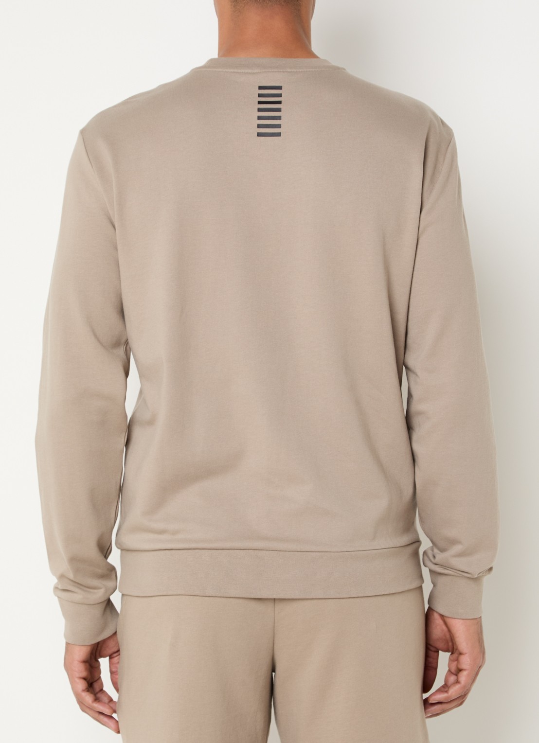 Armani Sweater met logo - achterkant 4 donkerbeige