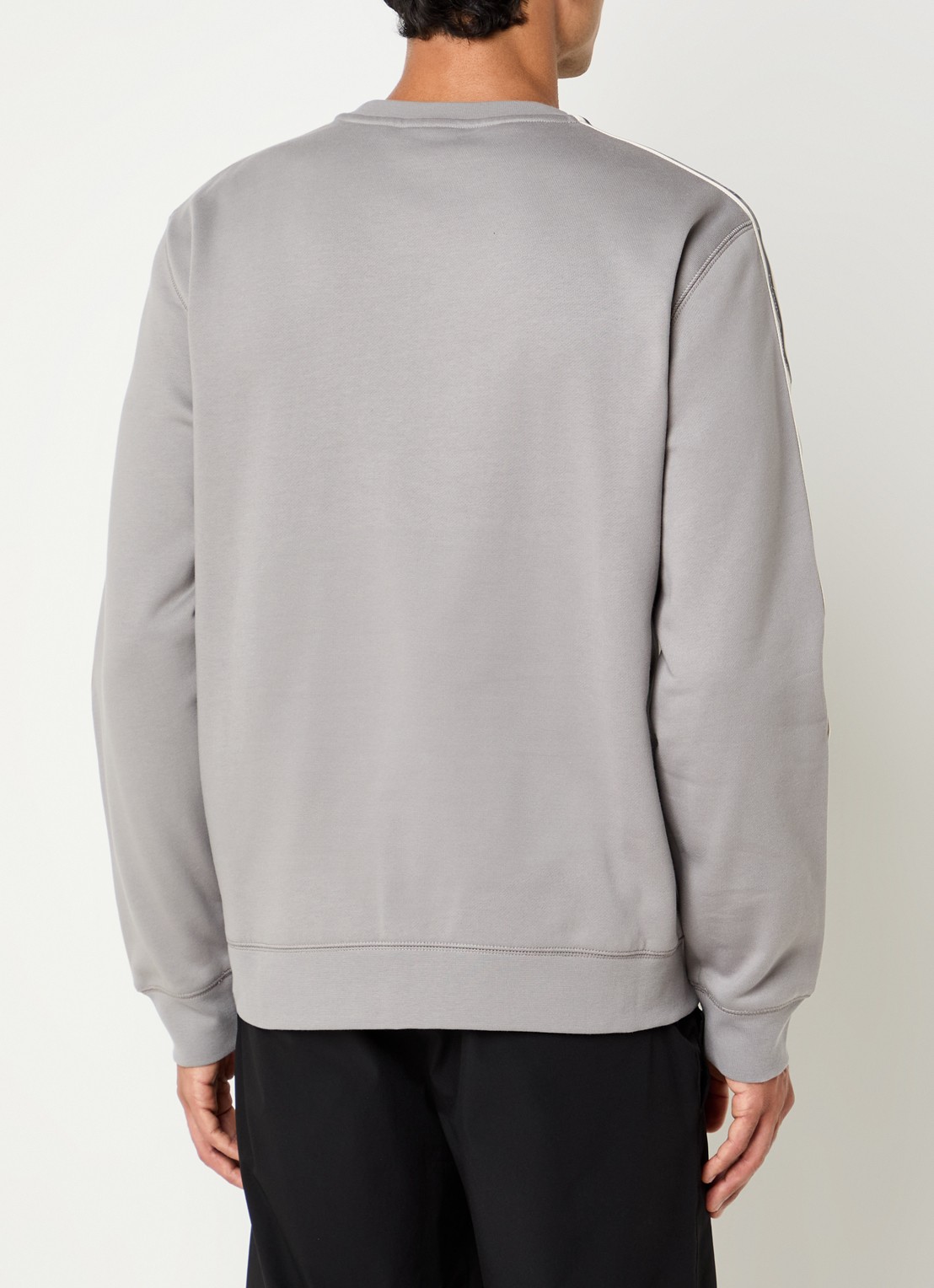 Armani Sweater met logo - achterkant 2 lichtgrijs