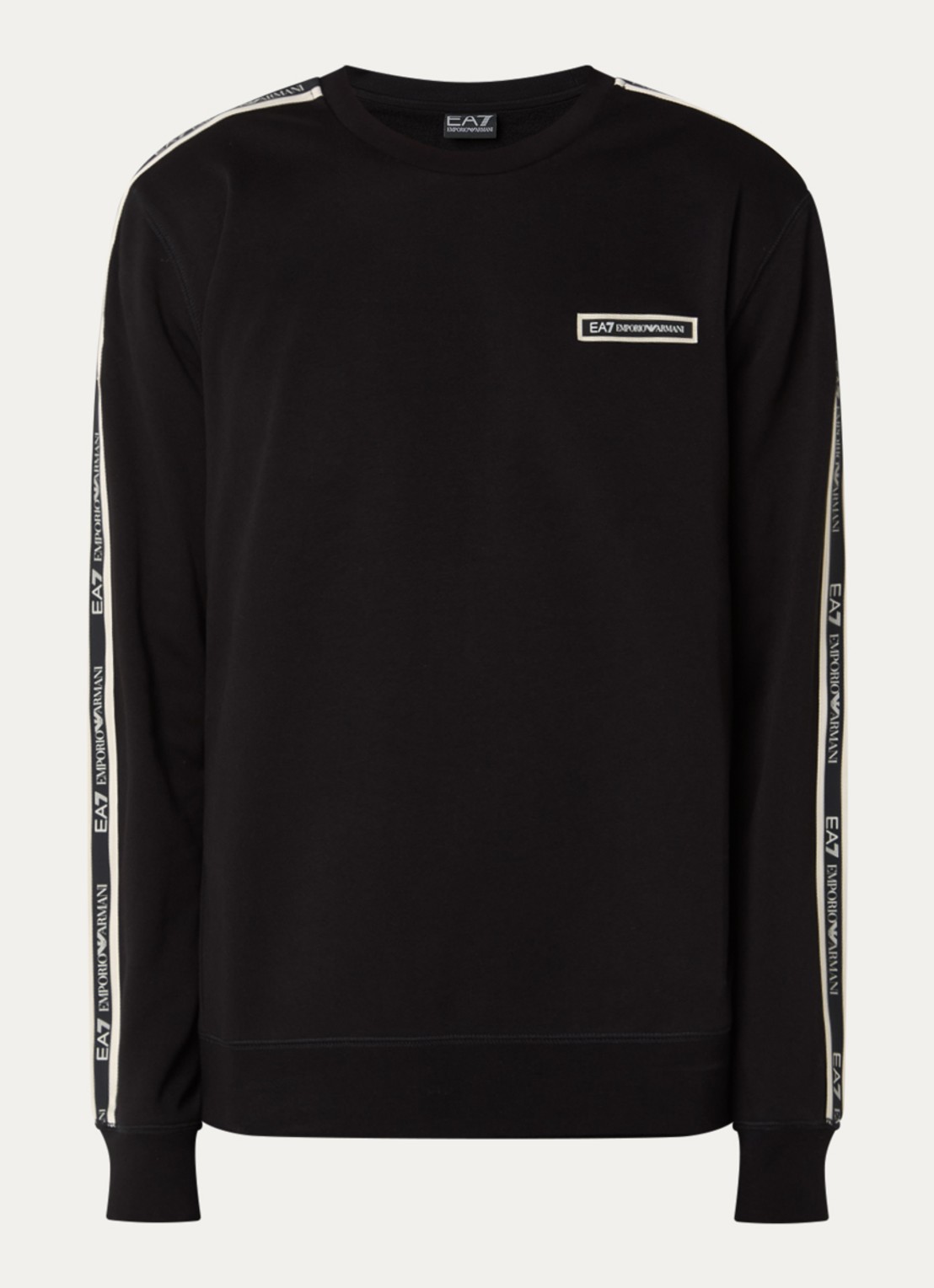 Armani Sweater met logo - voorkant 3 zwart