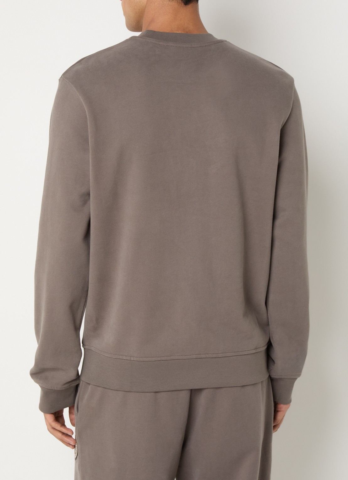 Armani Sweater met logoprint - achterkant 3 zand