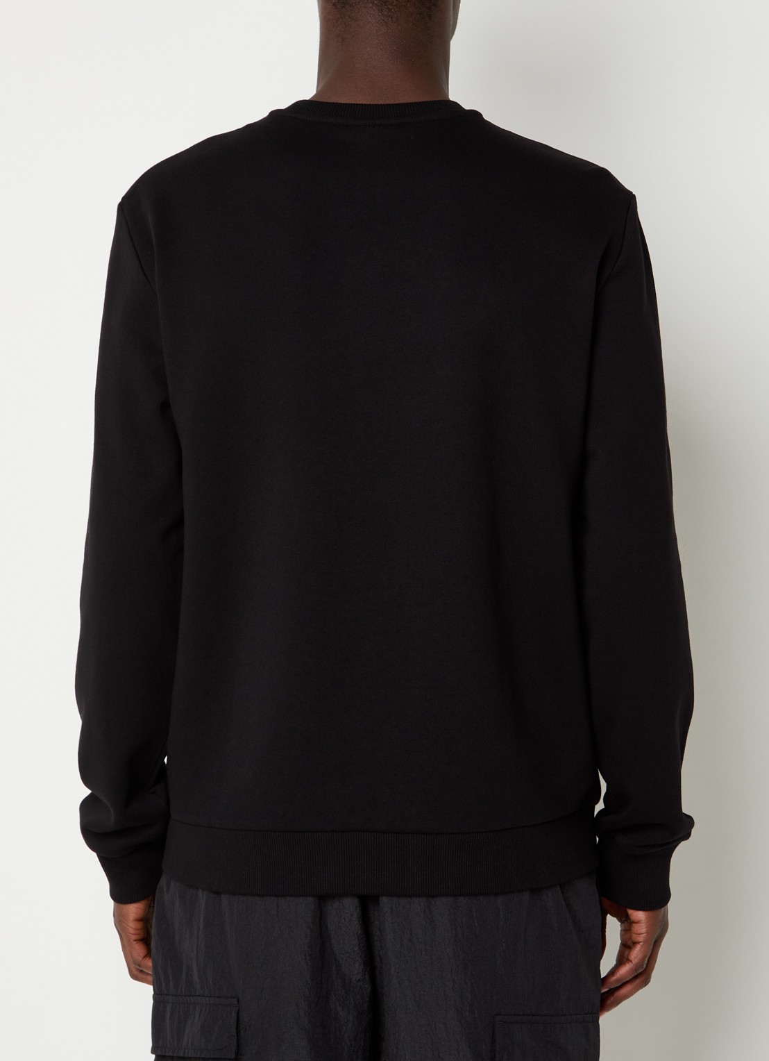 Armani Sweater met logoprint - achterkant 3 zwart