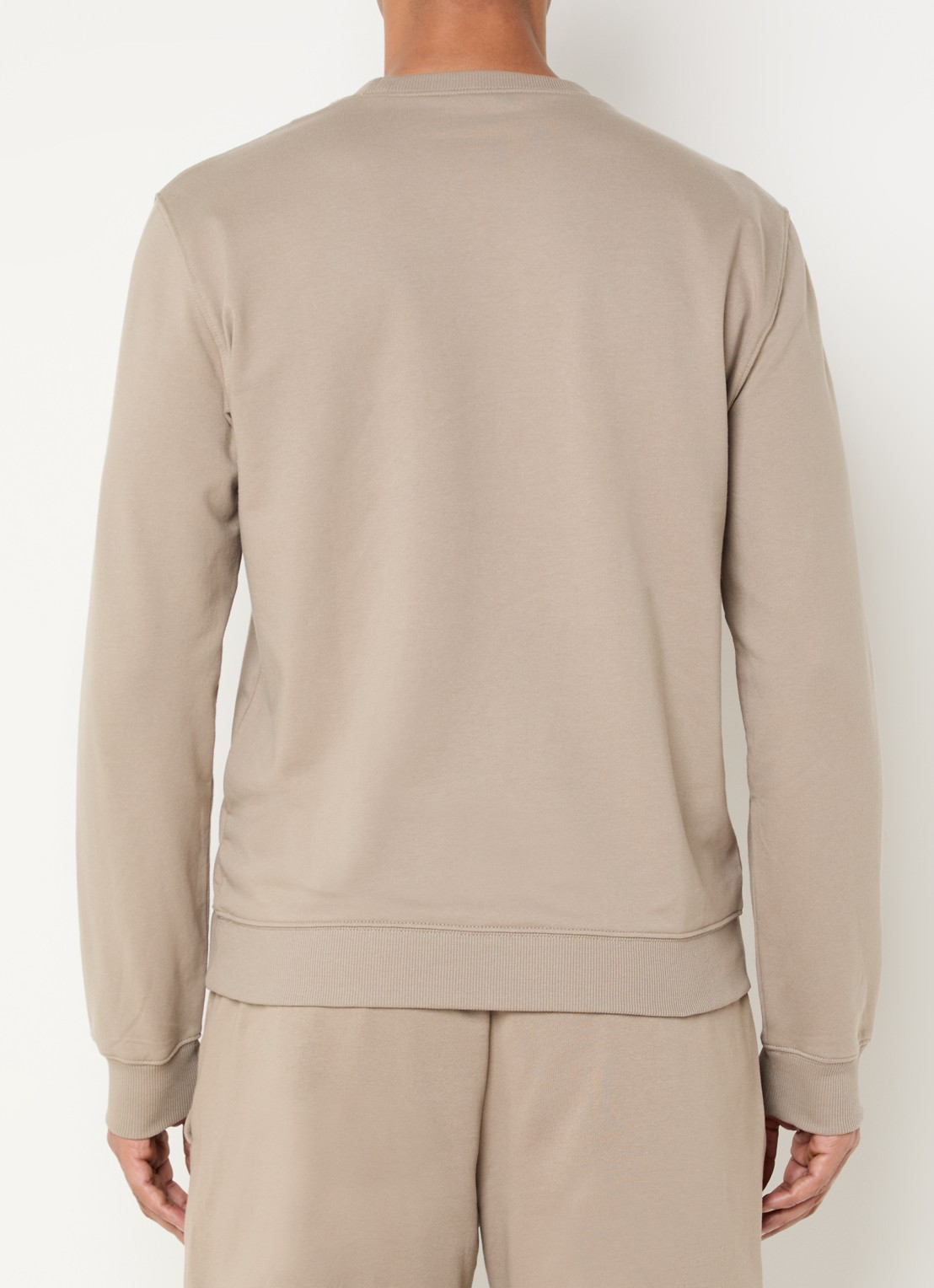 Armani Sweater met logoprint - achterkant 3 donkerbeige