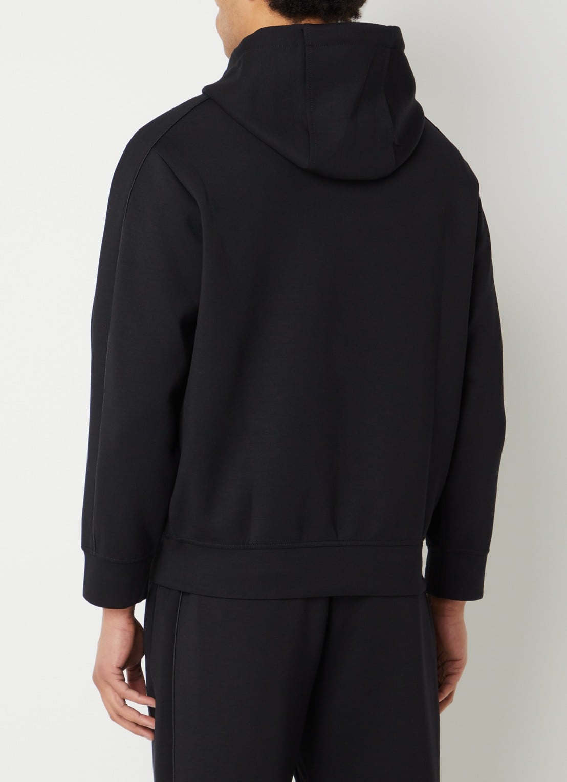 Armani Sweatvest met logo - achterkant 3 zwart
