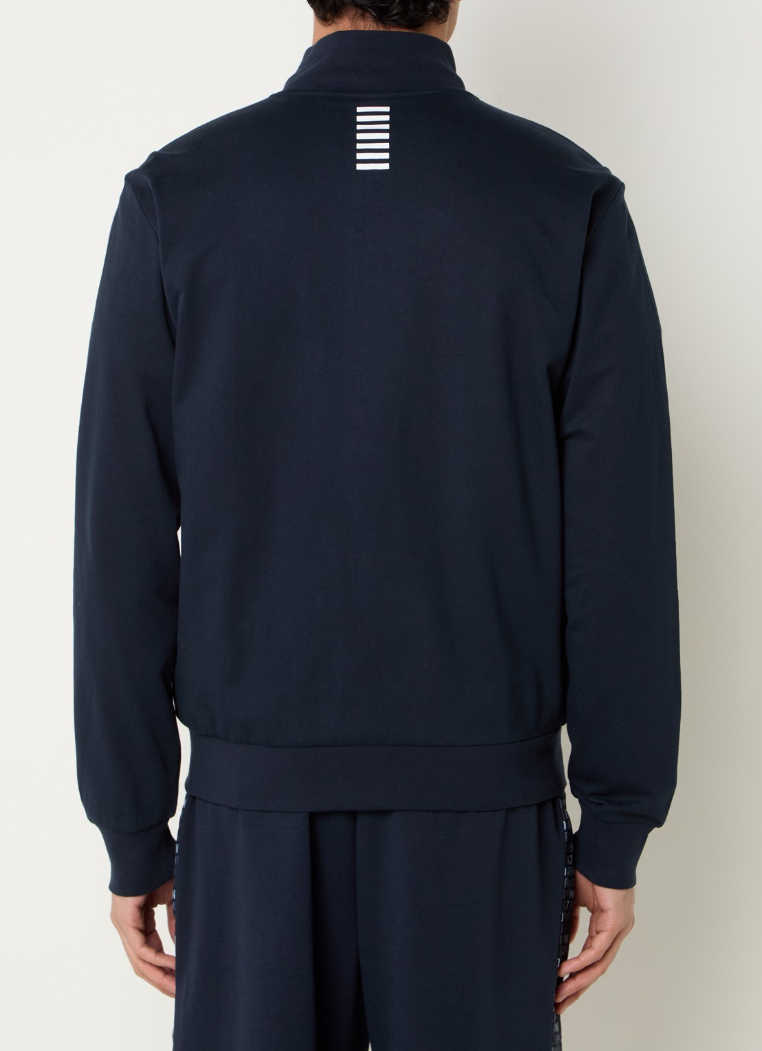 Armani Sweatvest met logo - achterkant 4 donkerblauw