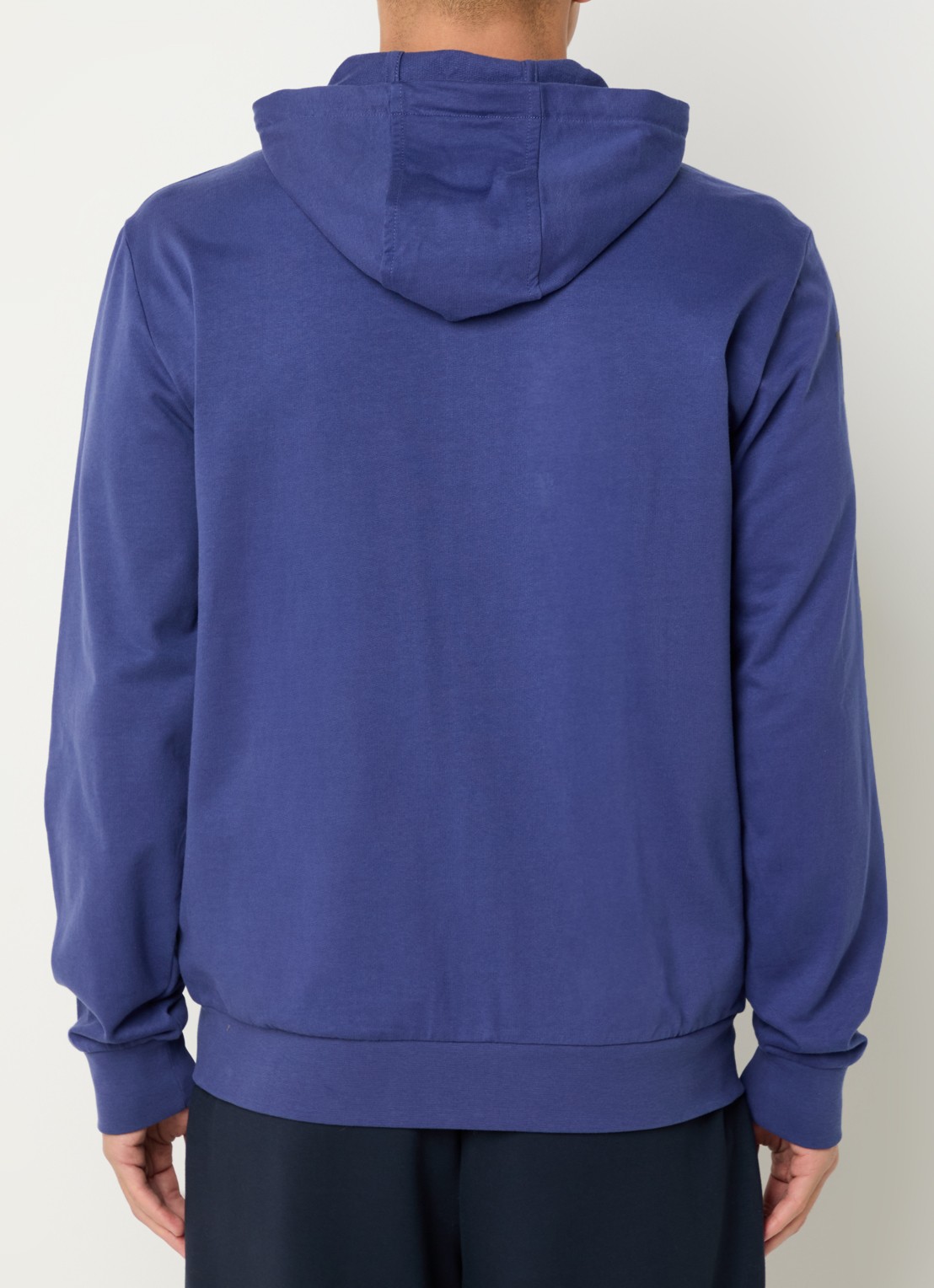 Armani Sweatvest met logo - achterkant 5 kobaltblauw