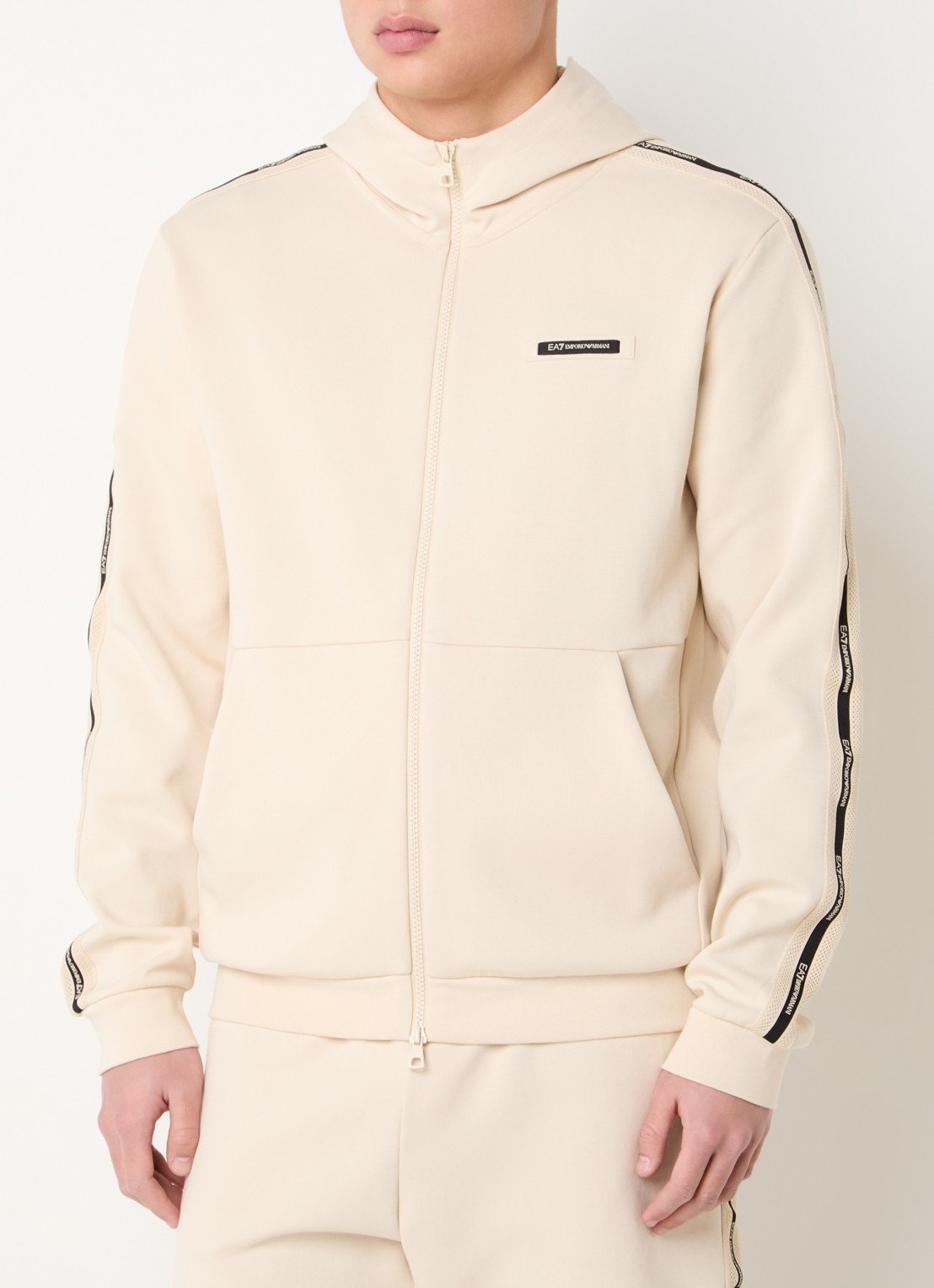 Armani Sweatvest met logo - detail 3 groen