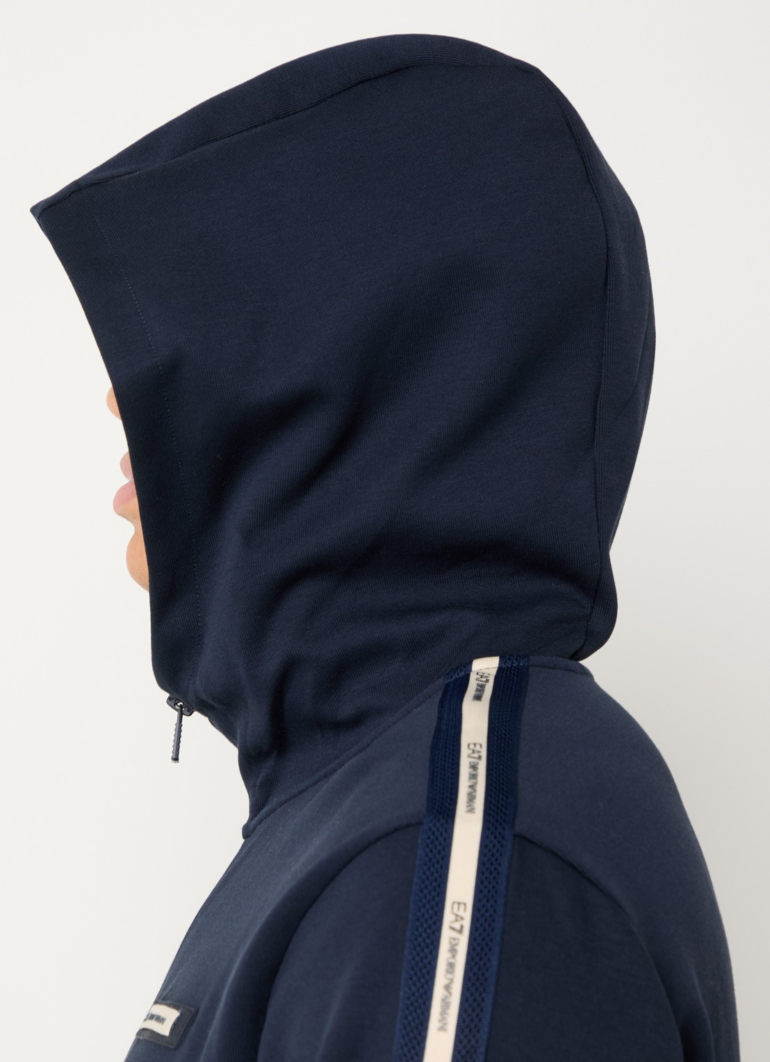 Armani Sweatvest met logo - detail 5 armani blue / blauw