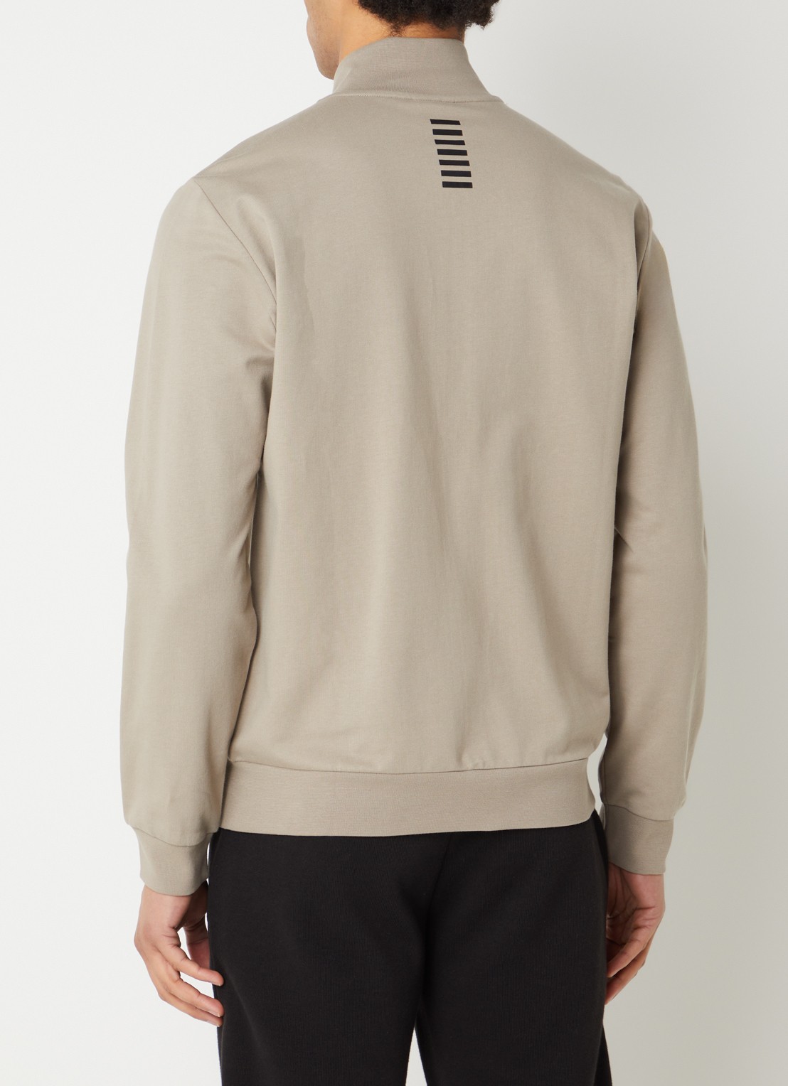 Armani Sweatvest met logo - achterkant 4 zand