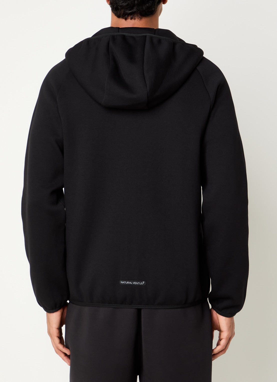 Armani Sweatvest met steekzakken - achterkant 5 zwart