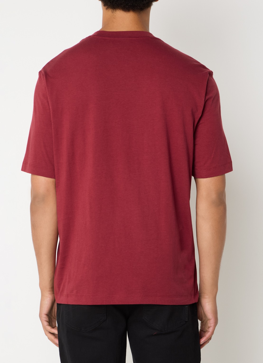 Armani T-shirt met logo - achterkant 4 rood