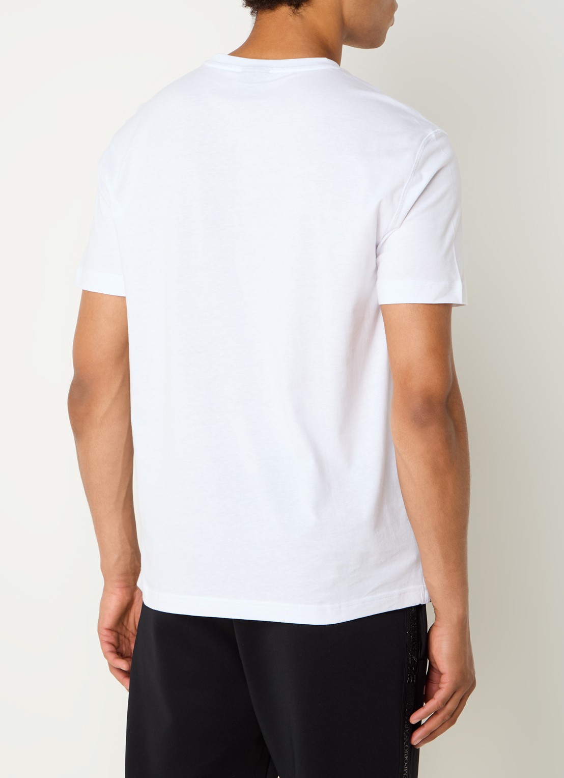 Armani T-shirt met logo - achterkant 4 wit