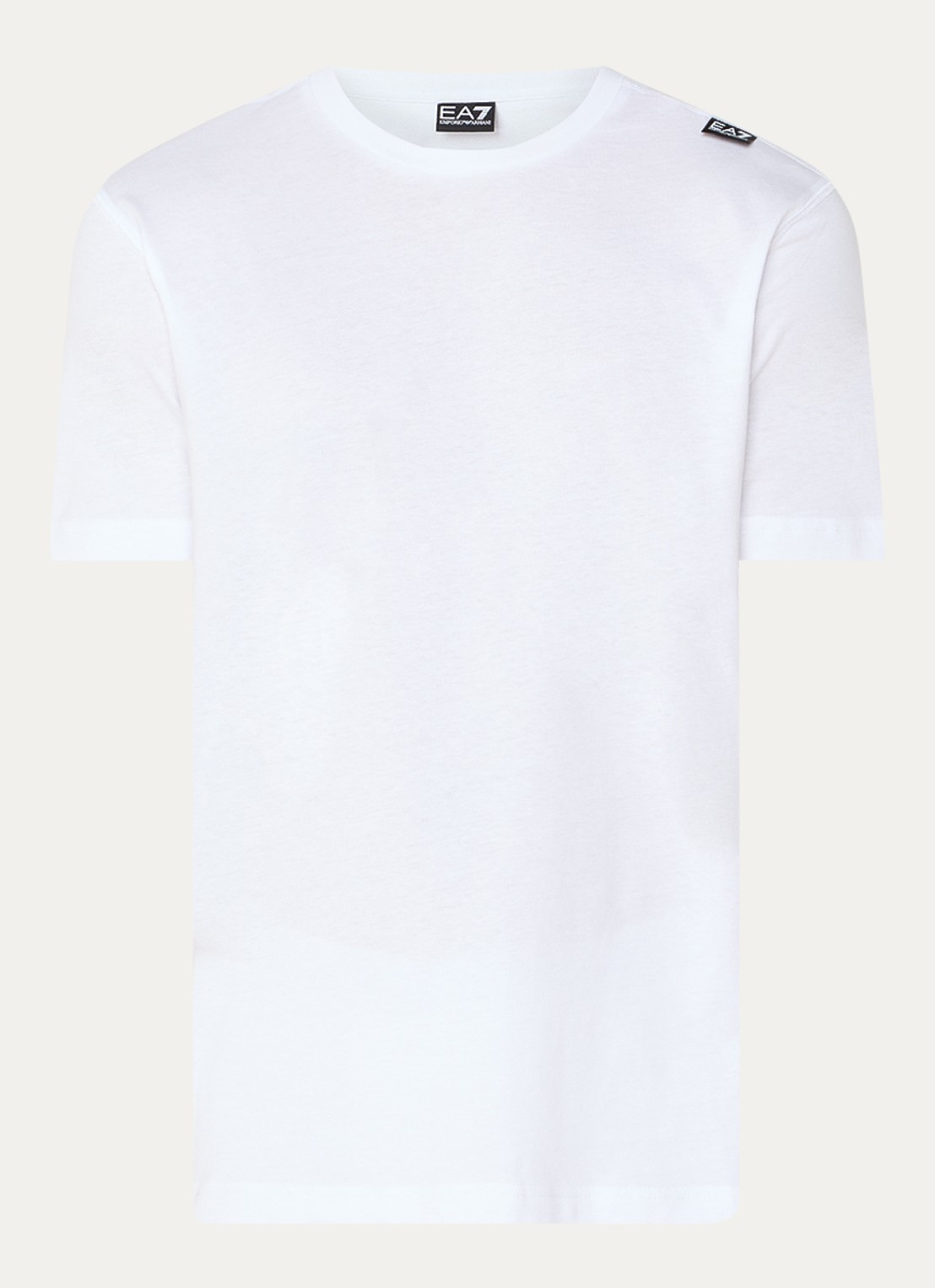 Armani T-shirt met logo - voorkant 2 wit