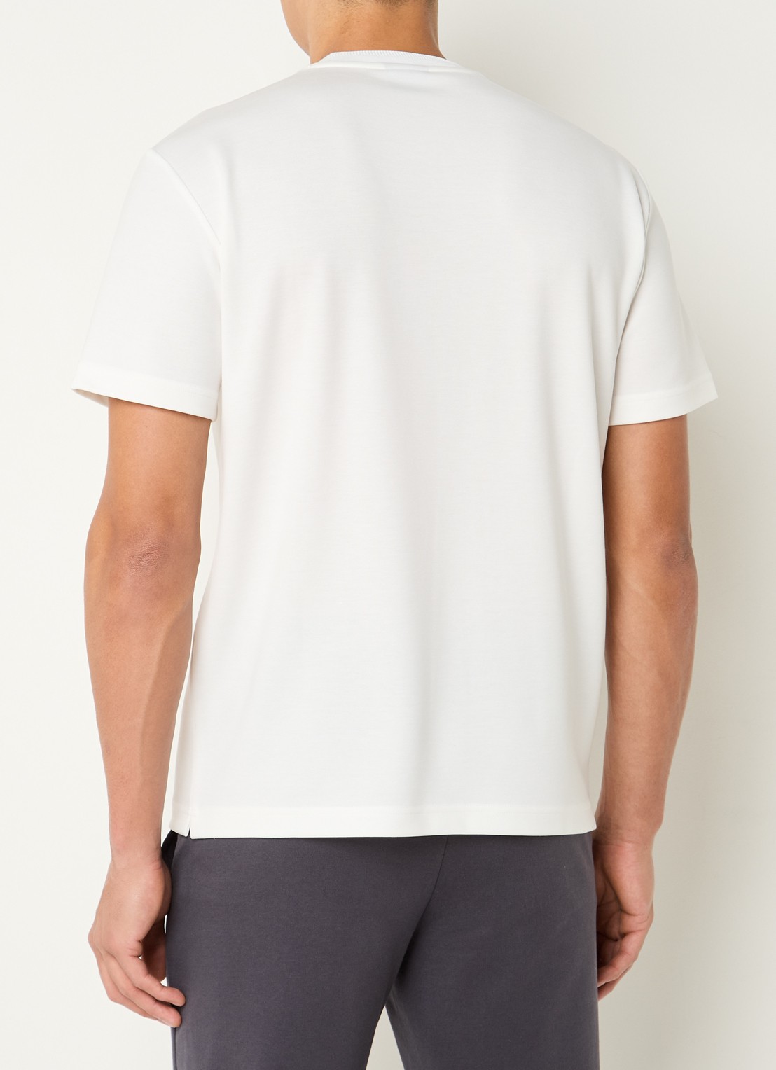 Armani T-shirt  met logo - achterkant 4 wit