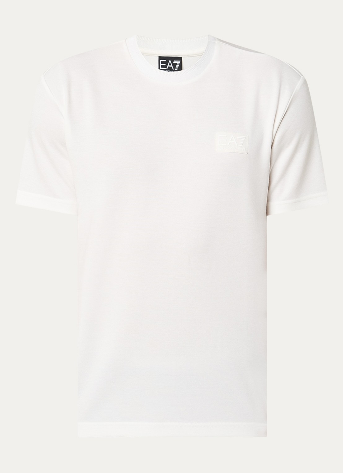 Armani T-shirt  met logo - voorkant wit
