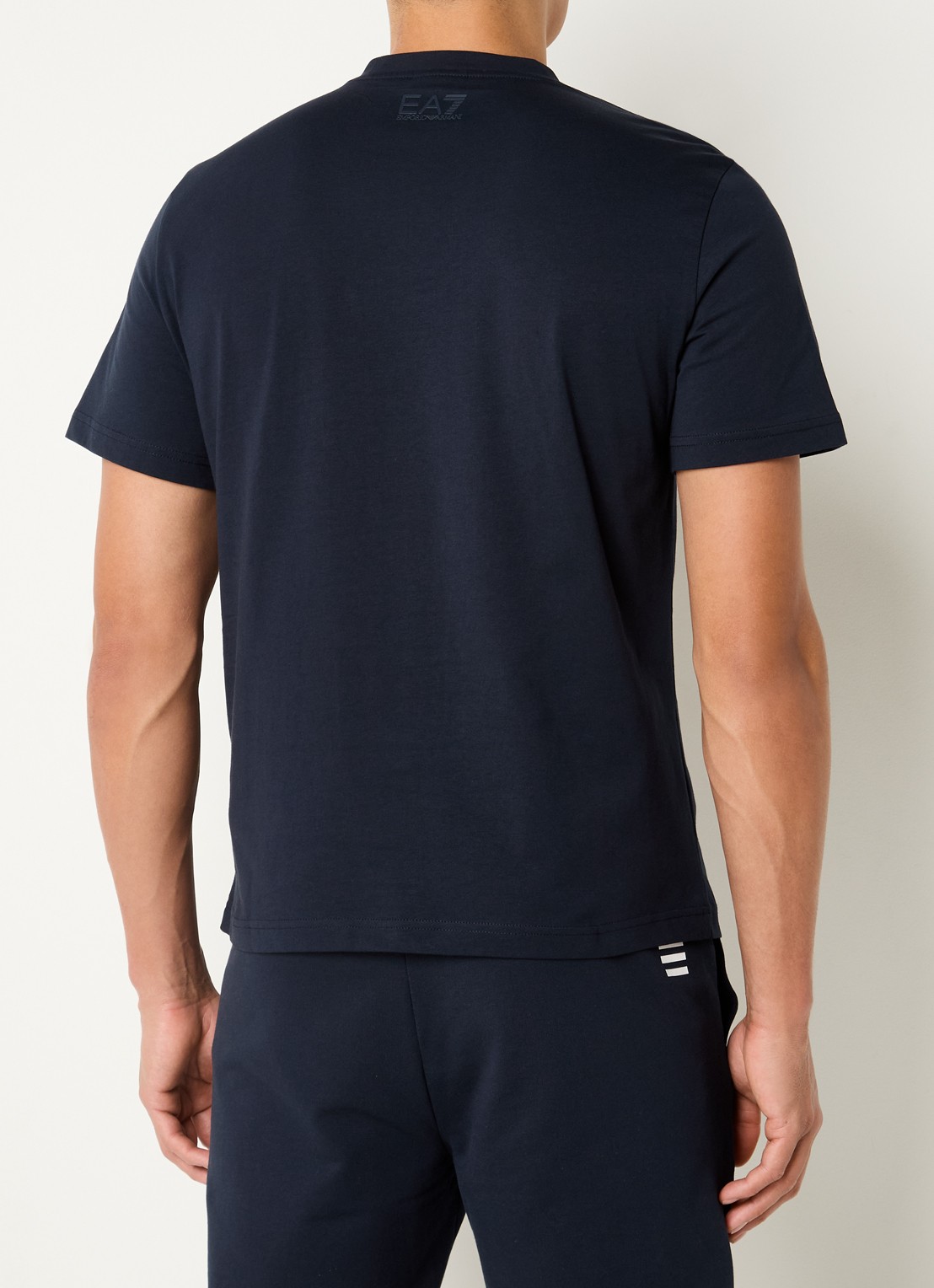 Armani T-shirt met logo - achterkant 4 donkerblauw