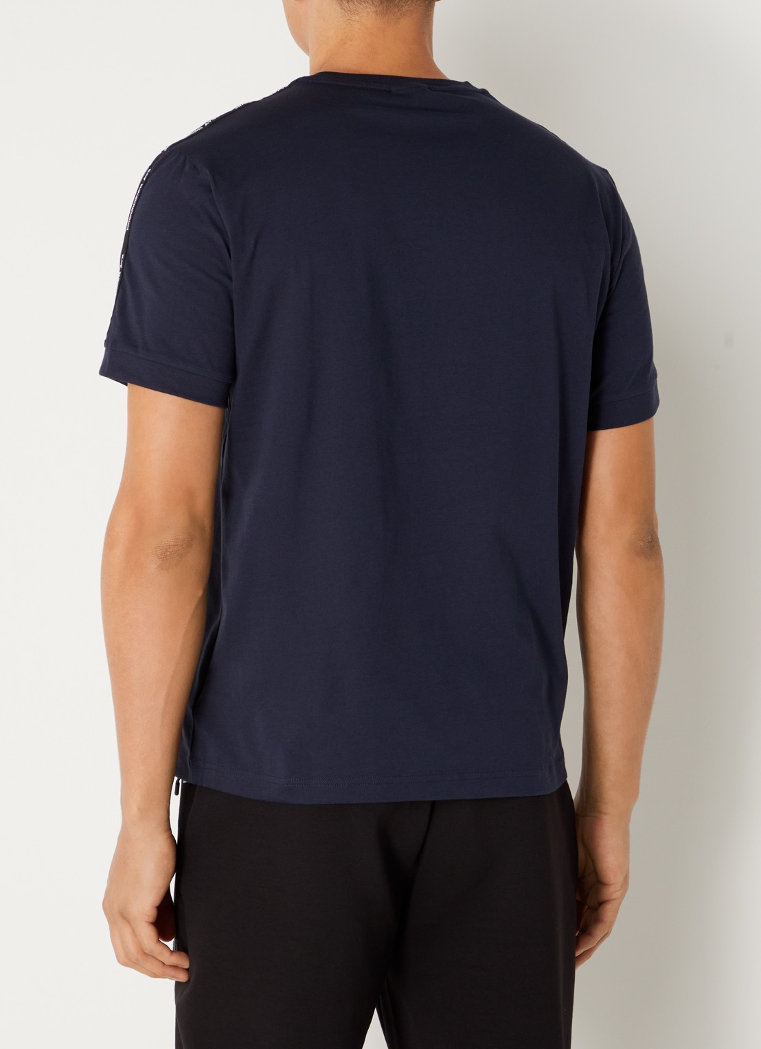 Armani T-shirt met logo - achterkant 4 donkerblauw