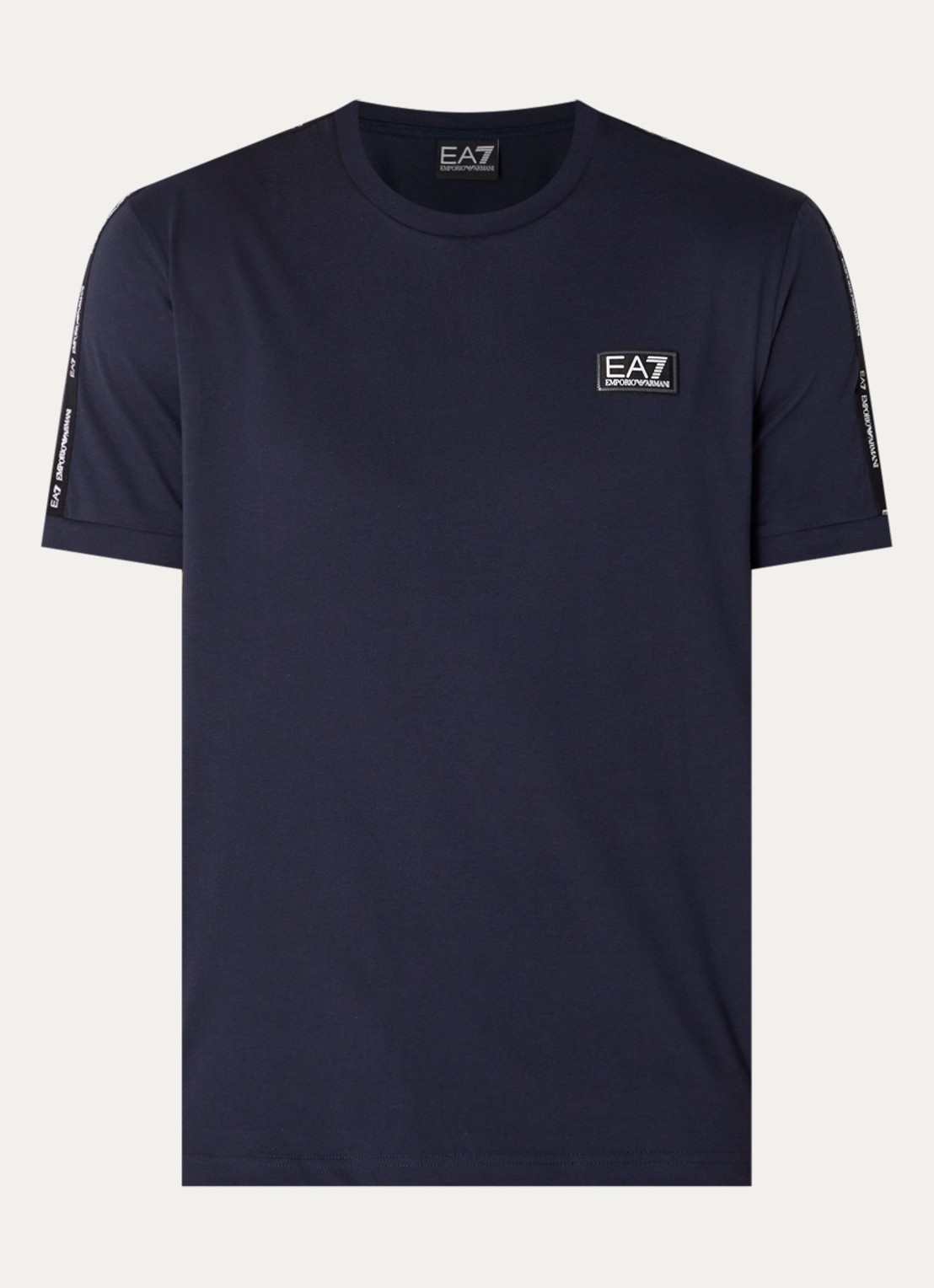 Armani T-shirt met logo - voorkant donkerblauw