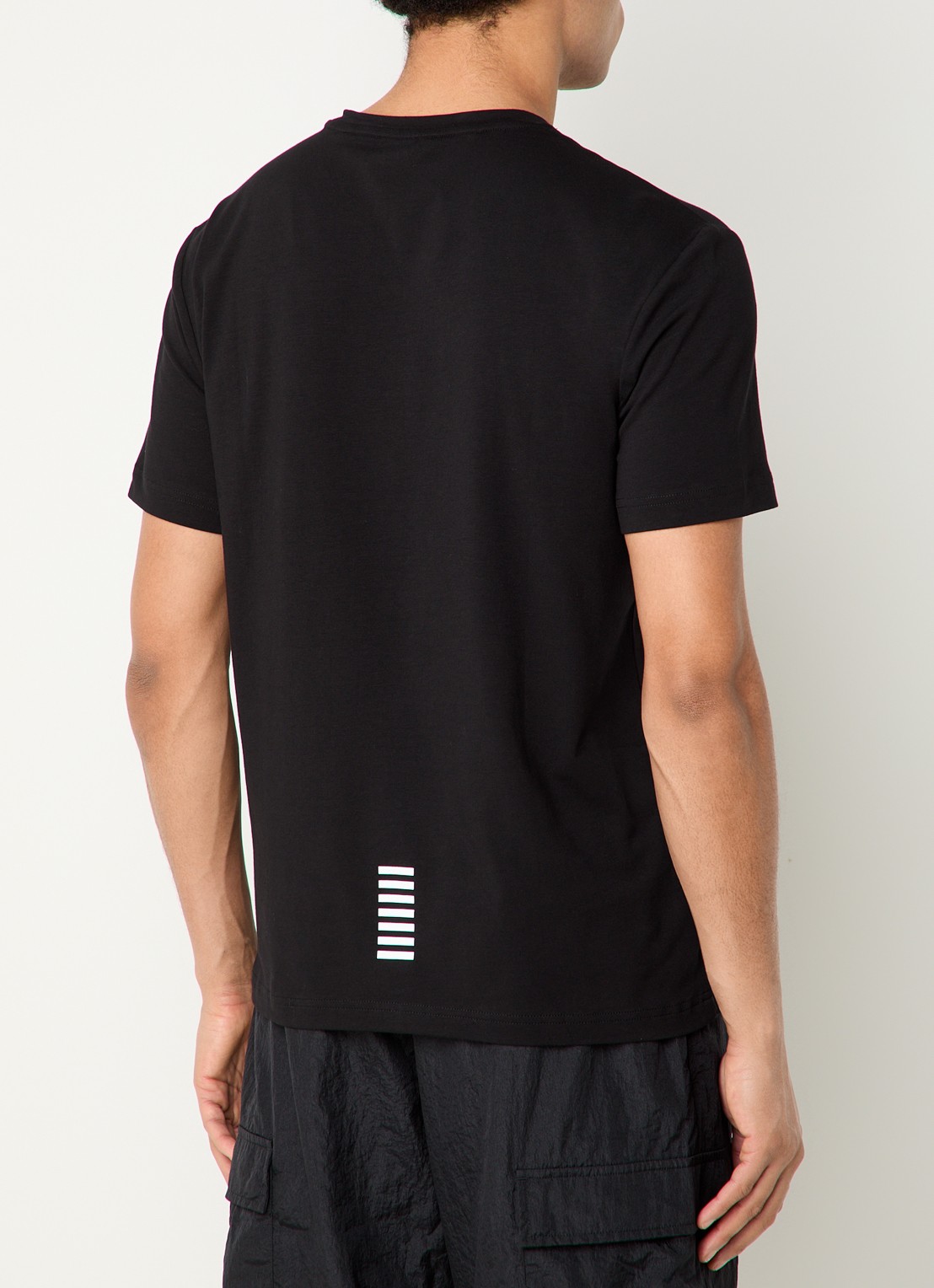 Armani T-shirt met logo - achterkant 2 zwart
