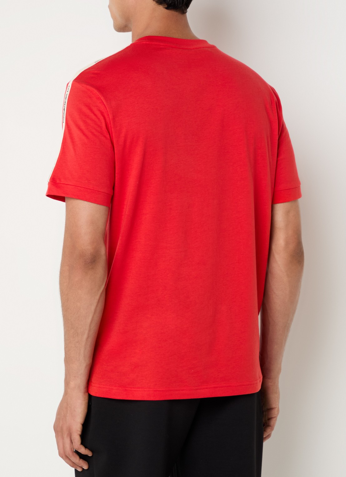 Armani T-shirt met logo - achterkant 4 rood
