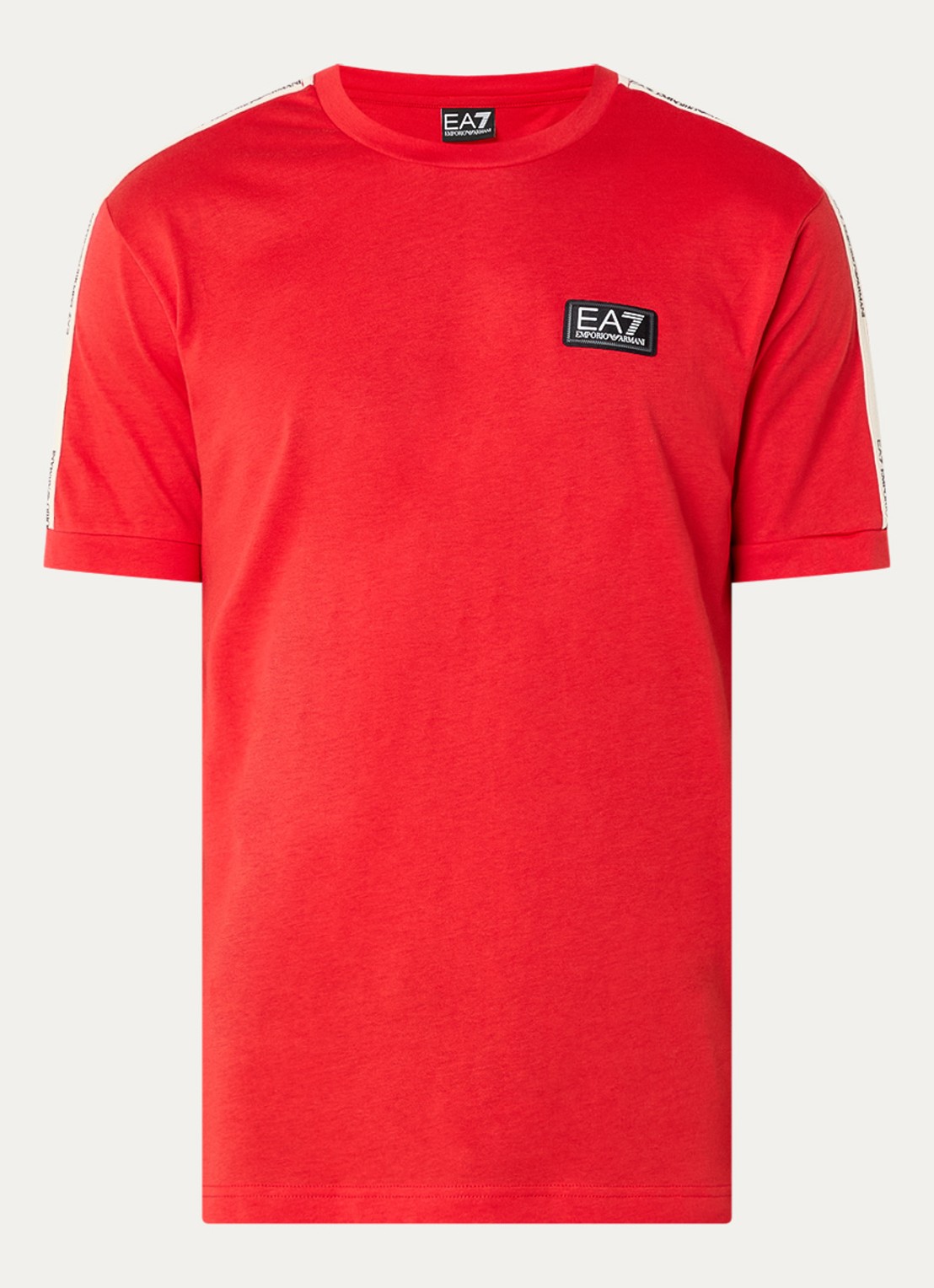 Armani T-shirt met logo - voorkant rood