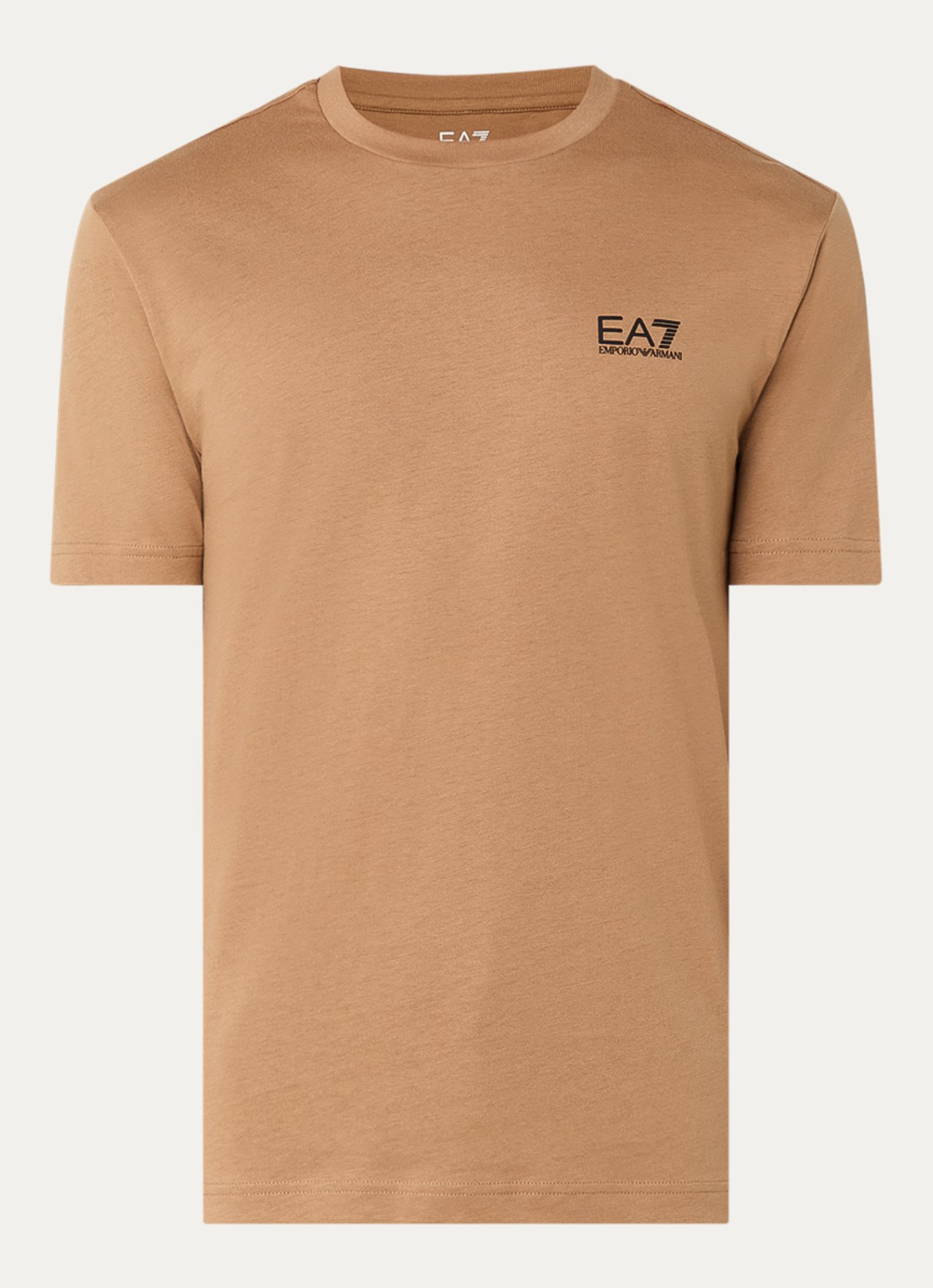 Armani T-shirt met logo - voorkant 3 camel