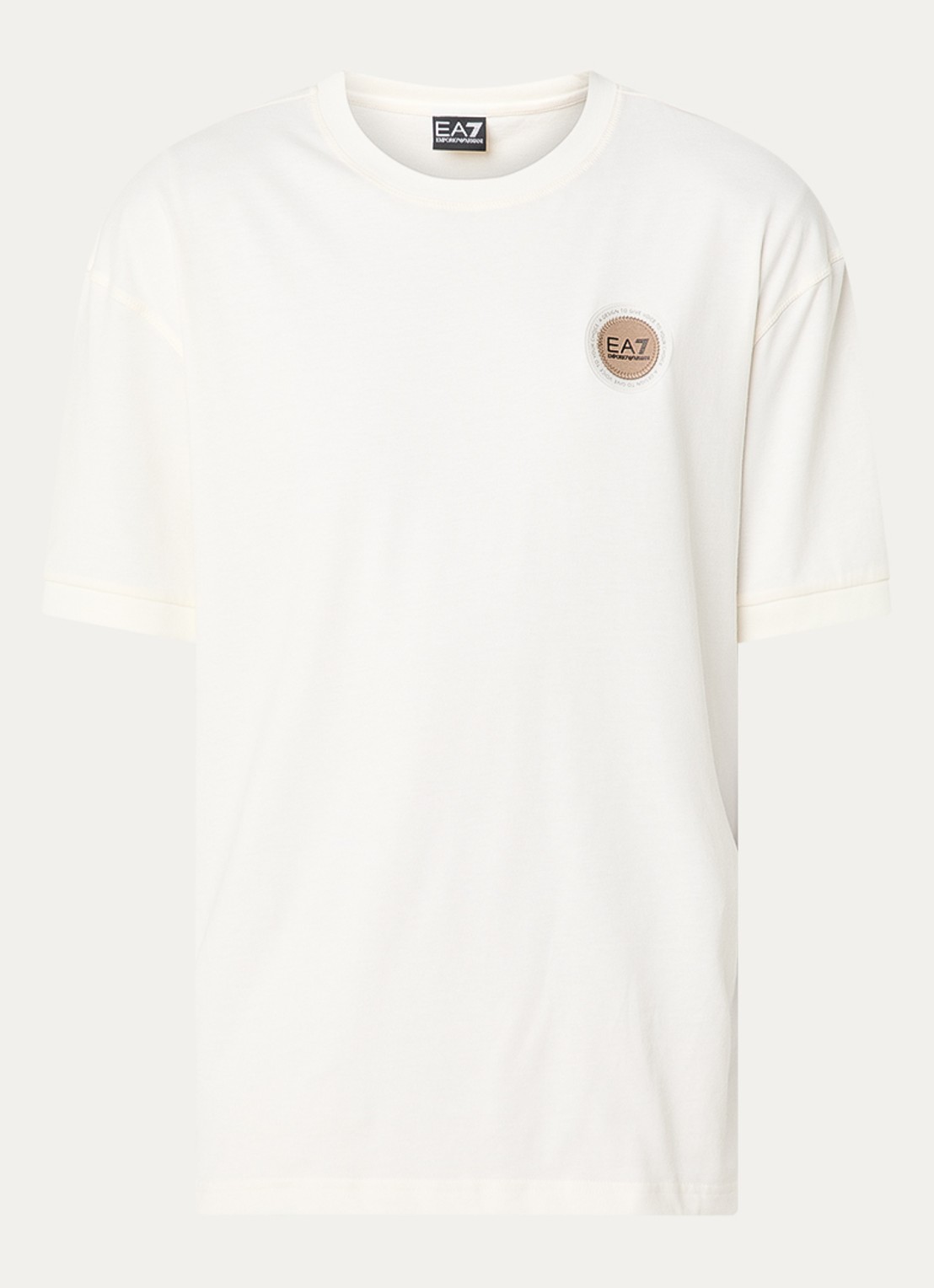 Armani T-shirt met logo - voorkant wit