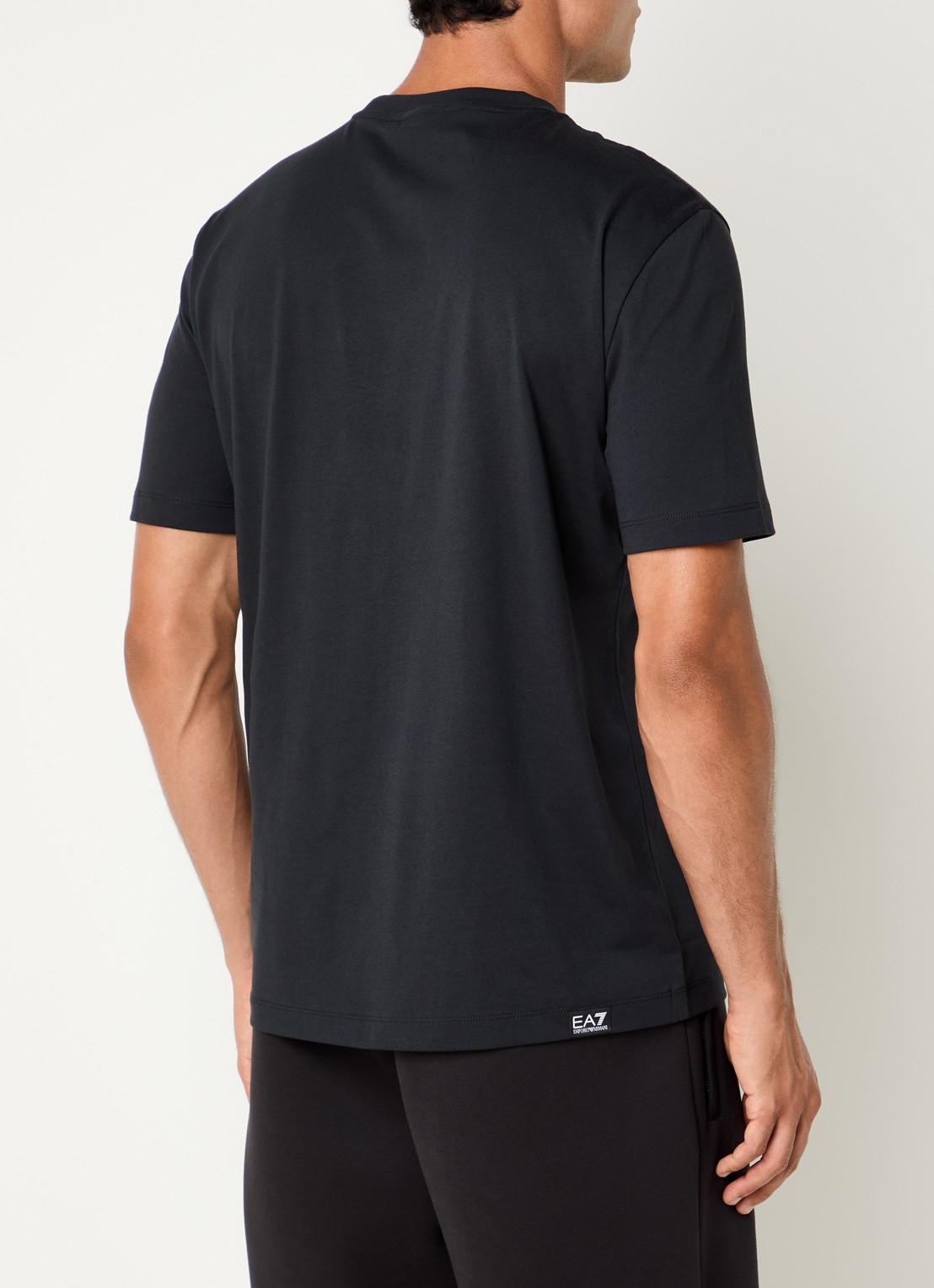 Armani T-shirt met logo - achterkant 2 zwart