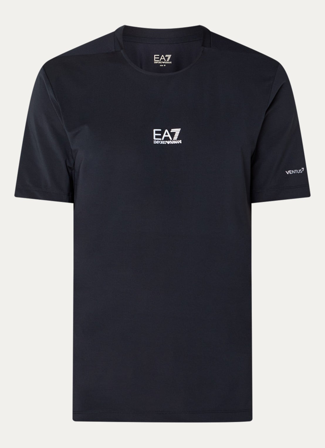 Armani T-shirt met logo - voorkant 3 donkerblauw