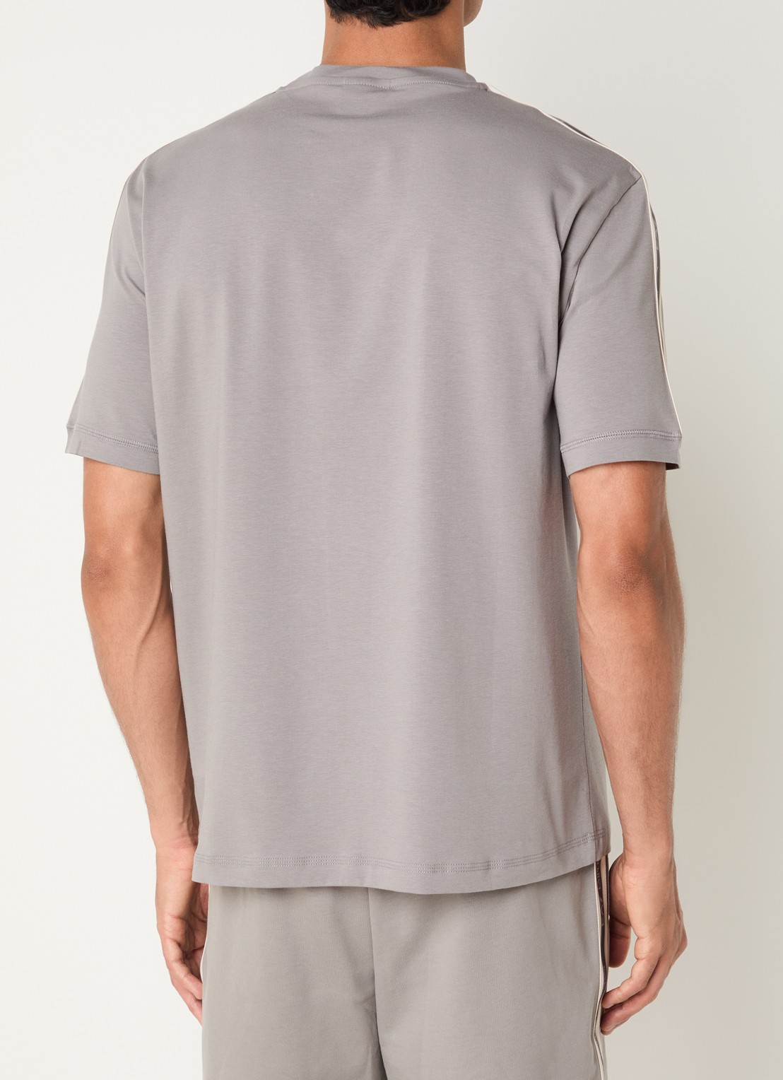 Armani T-shirt met logo - achterkant grijs