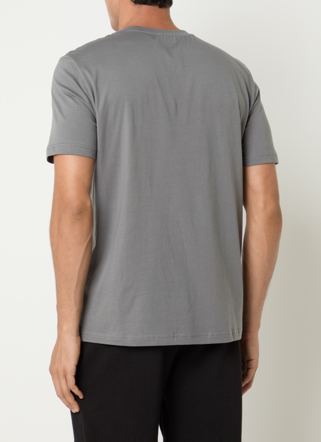 Armani T-shirt met logo - achterkant 2 grijs