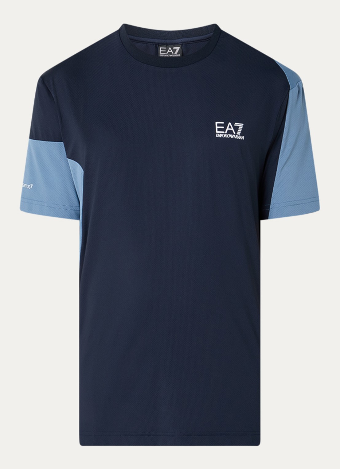 Armani T-shirt met logo - voorkant 3 donkerblauw