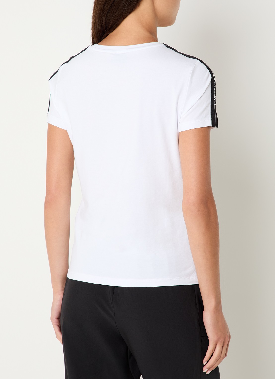 Armani T-shirt met logo - achterkant 3 wit