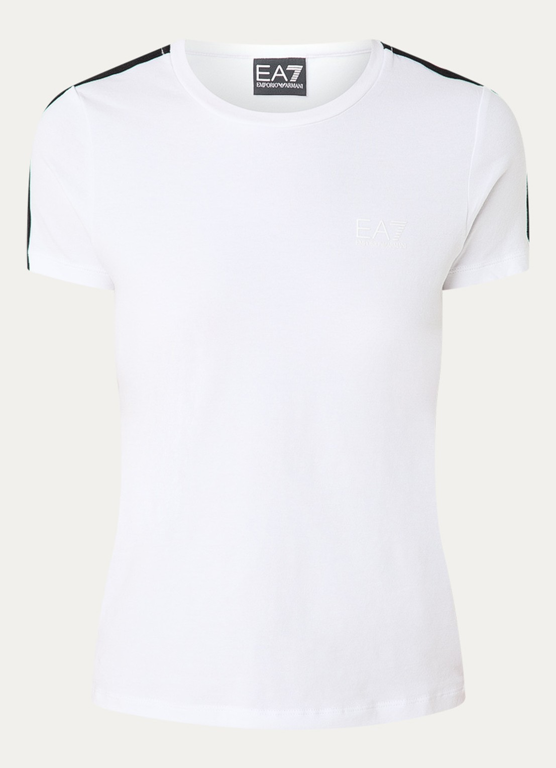 Armani T-shirt met logo - voorkant wit