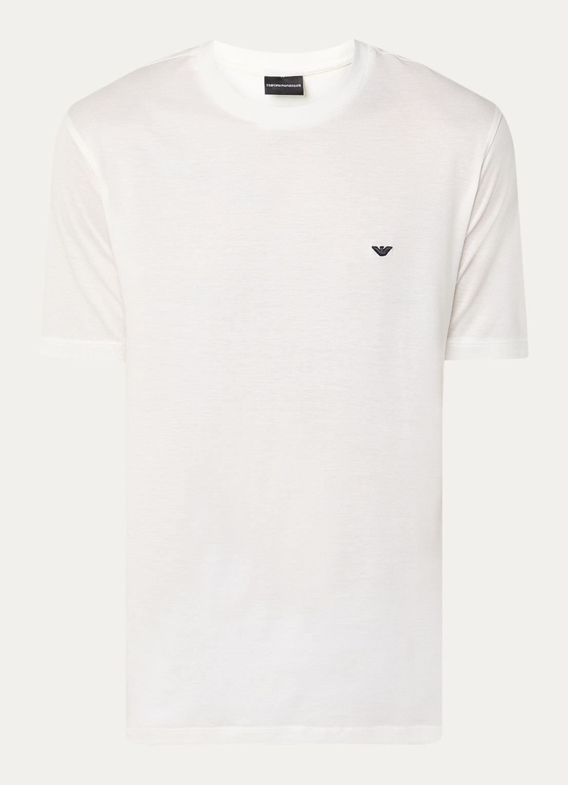 Armani T-shirt met logo - voorkant 3 wit