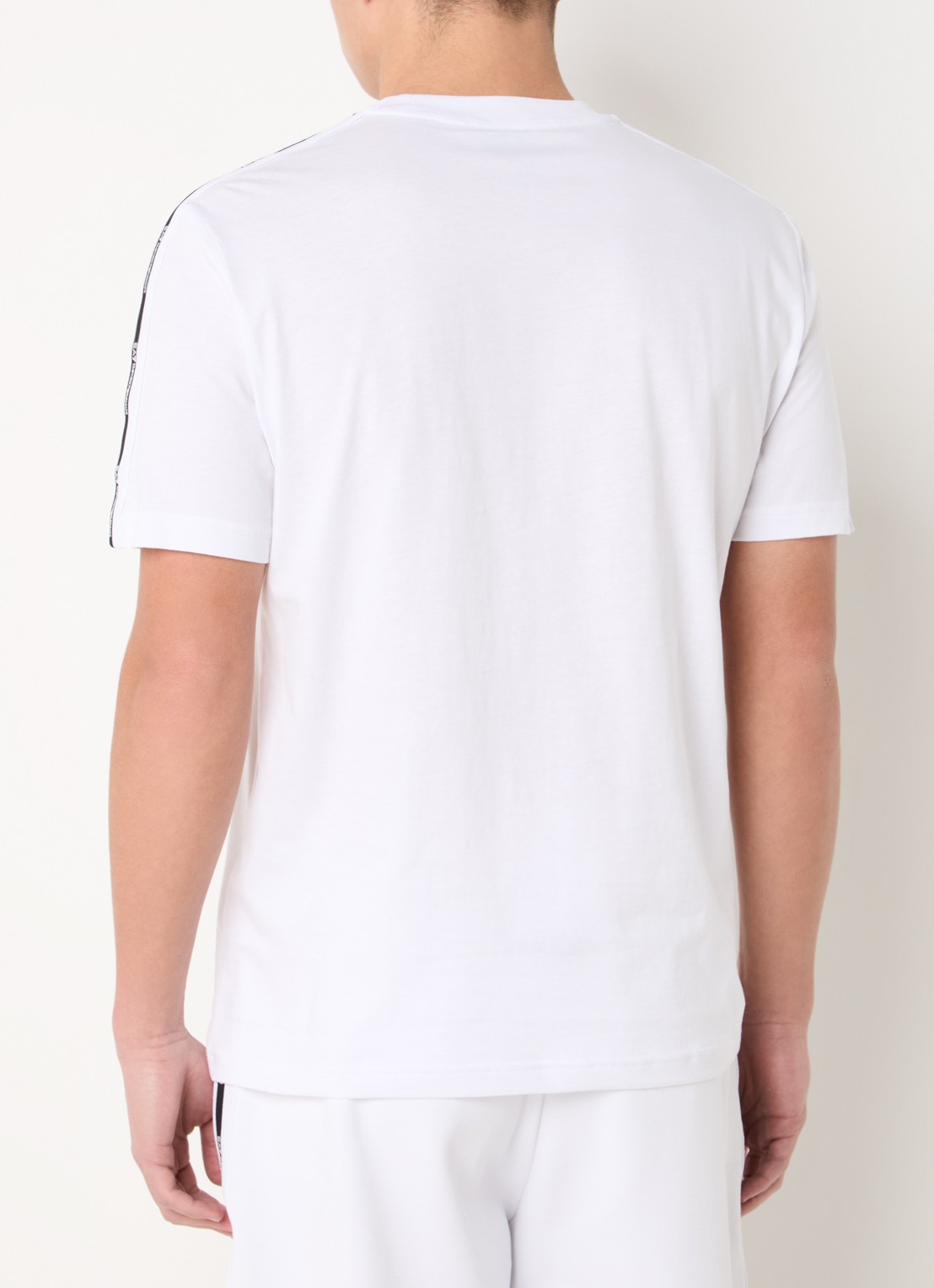 Armani T-shirt met logoband - achterkant 4 wit