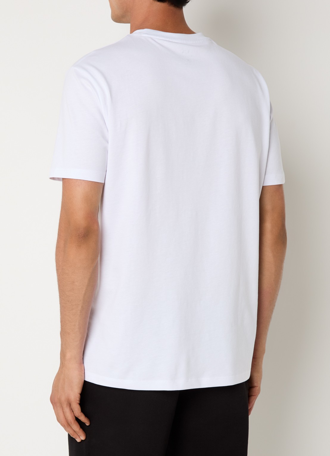 Armani T-shirt met logoprint - achterkant 3 wit