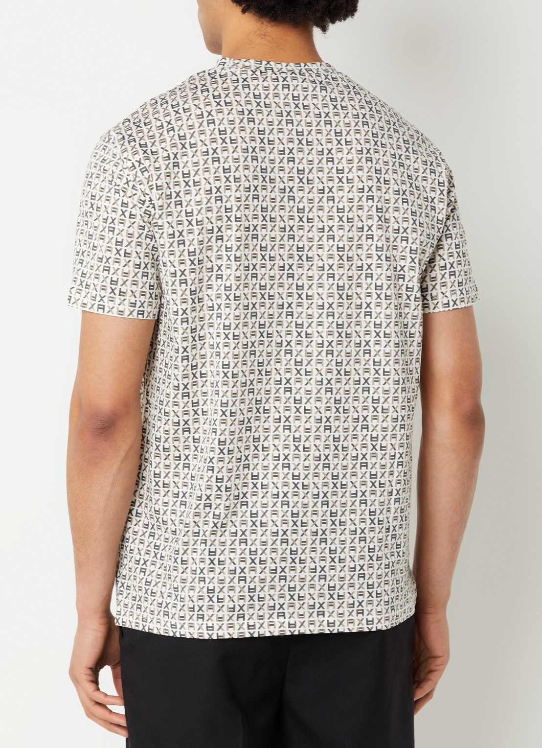 Armani T-shirt met logoprint - achterkant 3 wit