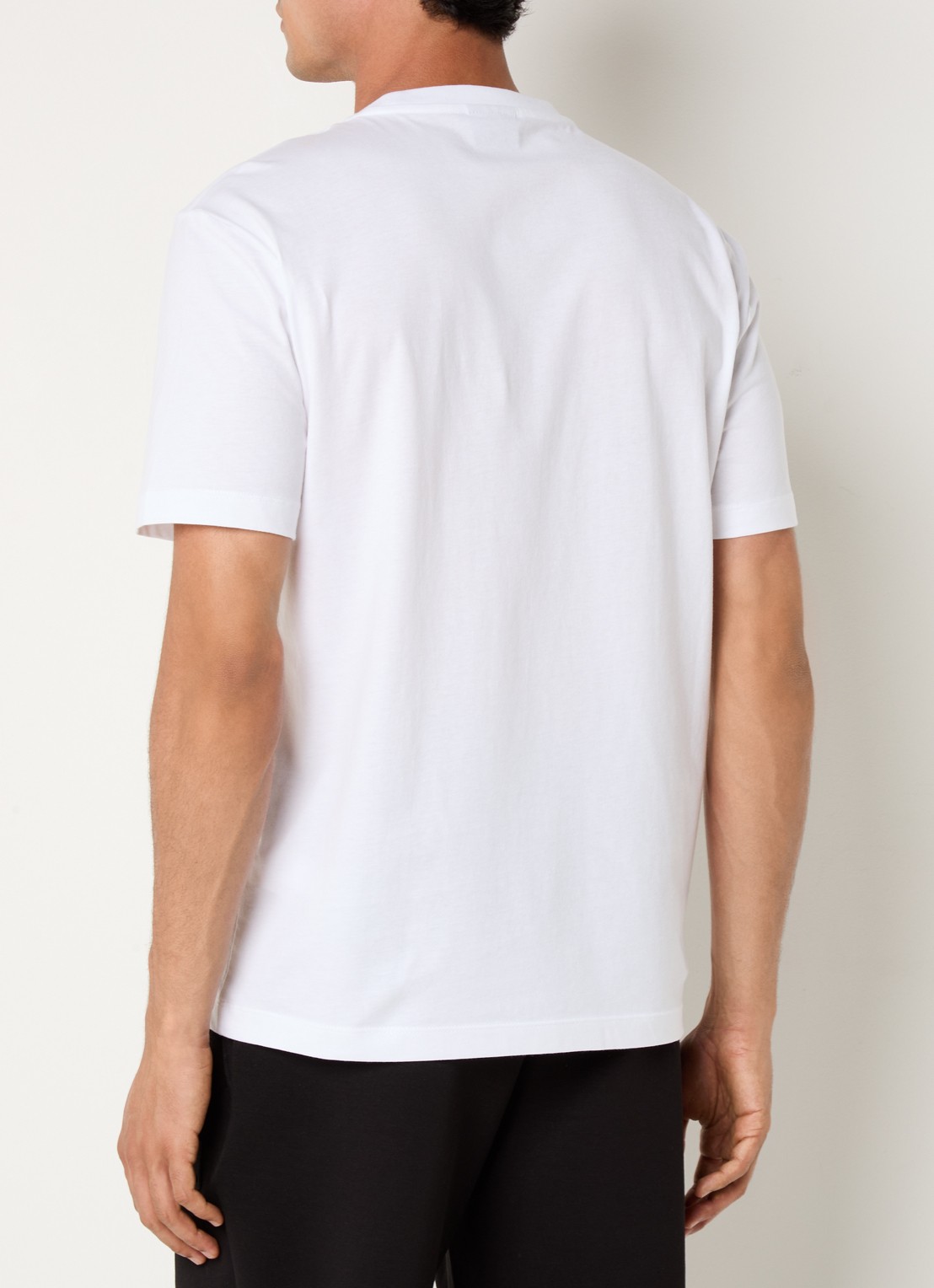 Armani T-shirt met logoprint - achterkant 2 wit