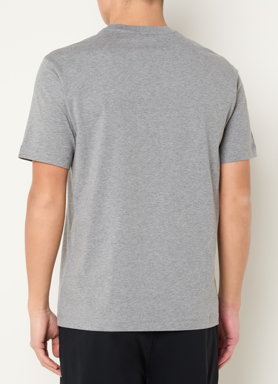 Armani T-shirt met logoprint - achterkant grijsmele