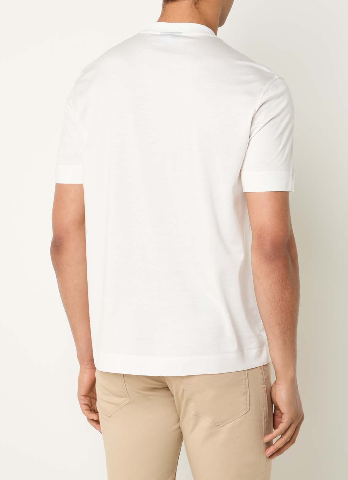 Armani T-shirt met print - achterkant 3 wit