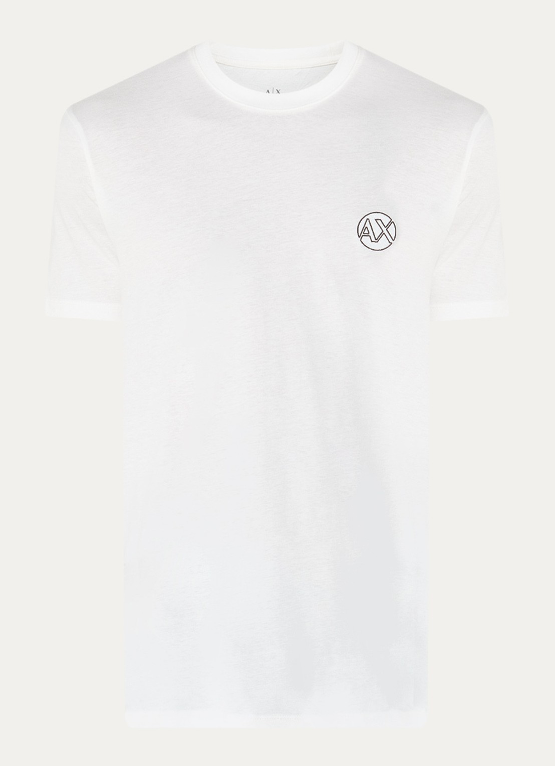 Armani T-shirt T-shirt met logo - voorkant 2 wit