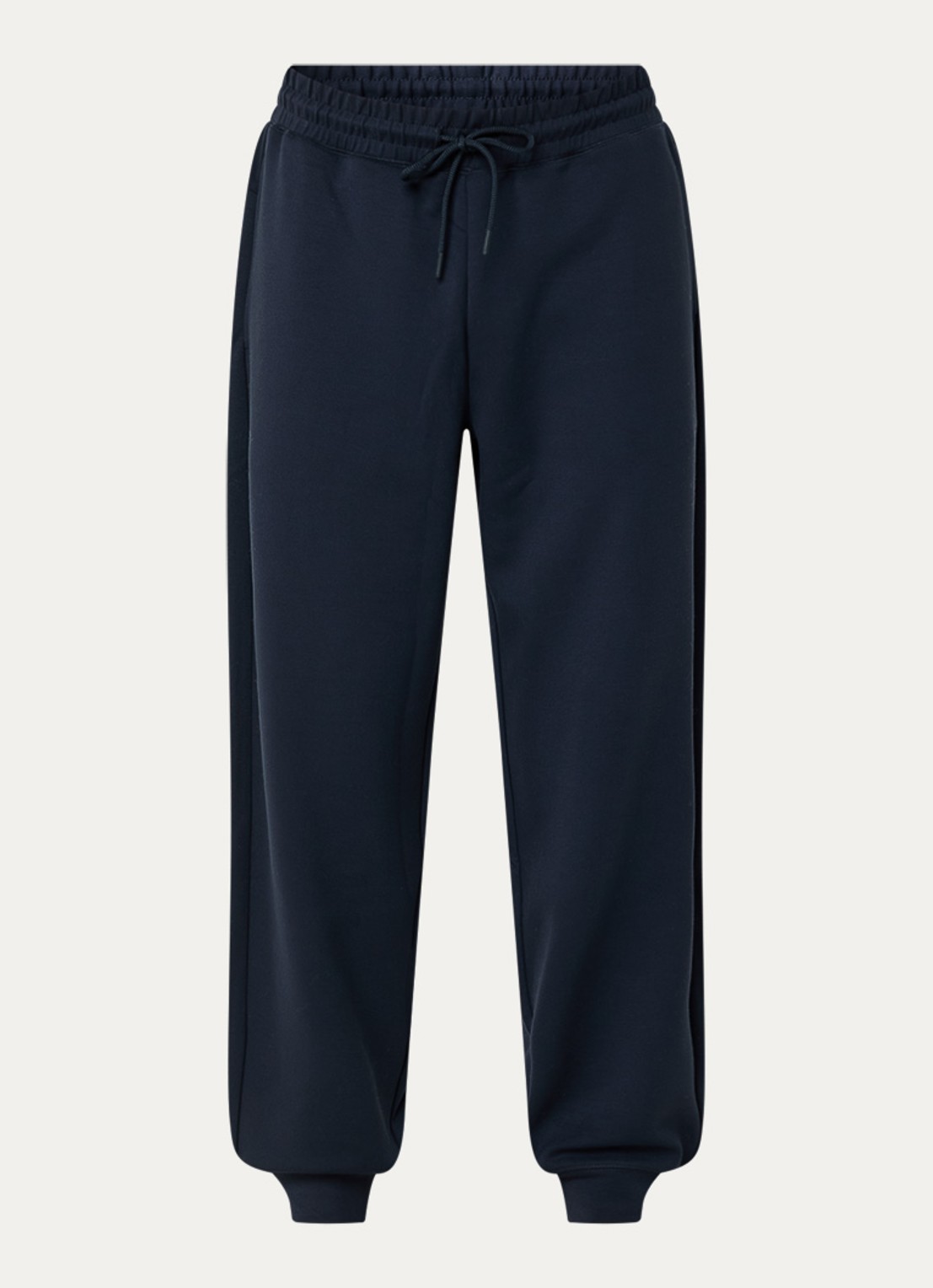 Armani Tapered fit joggingbroek met steekzakken - voorkant 2 donkerblauw