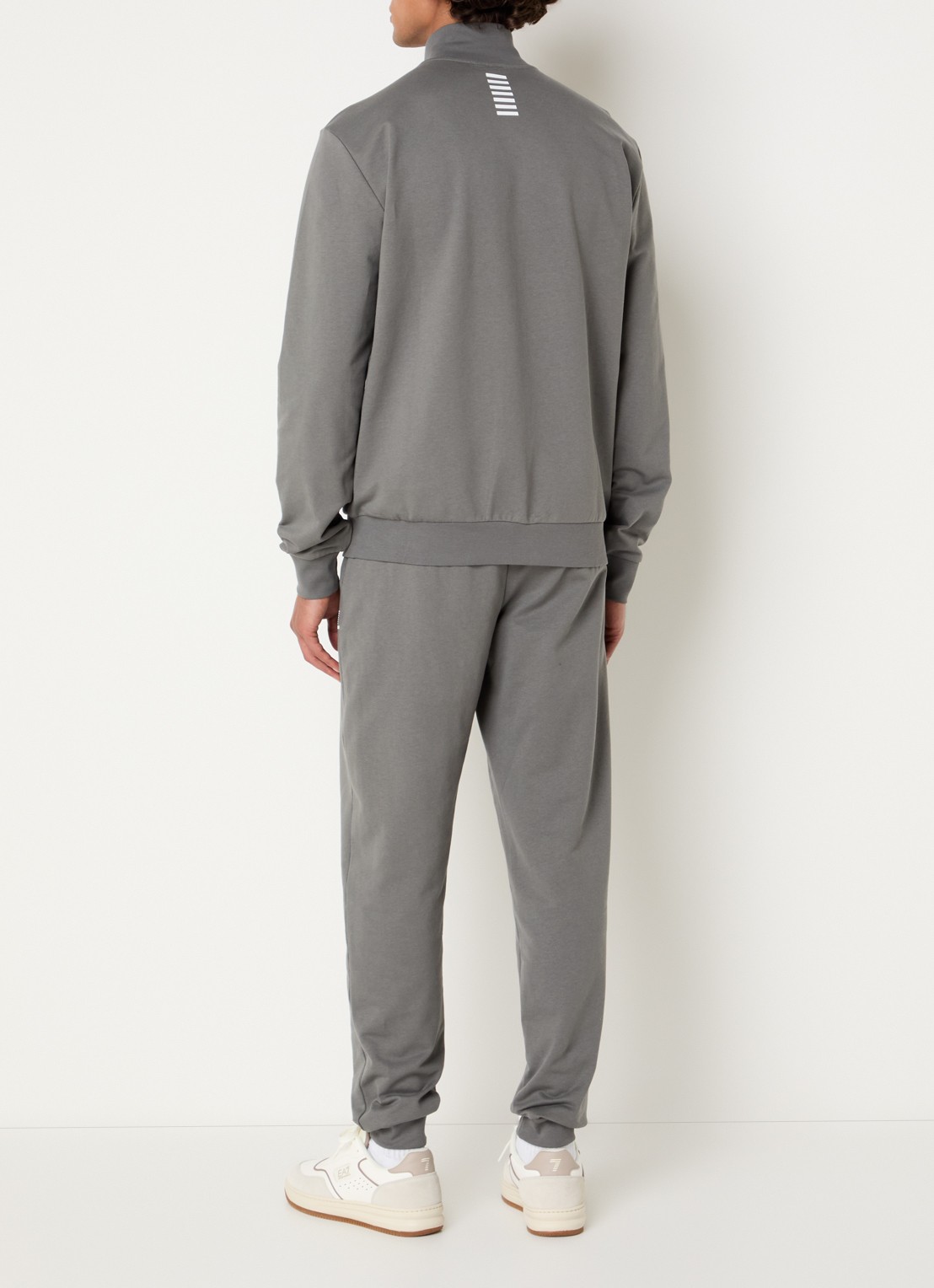 Armani Trainingspak met logo en steekzakken - achterkant 3 grijs