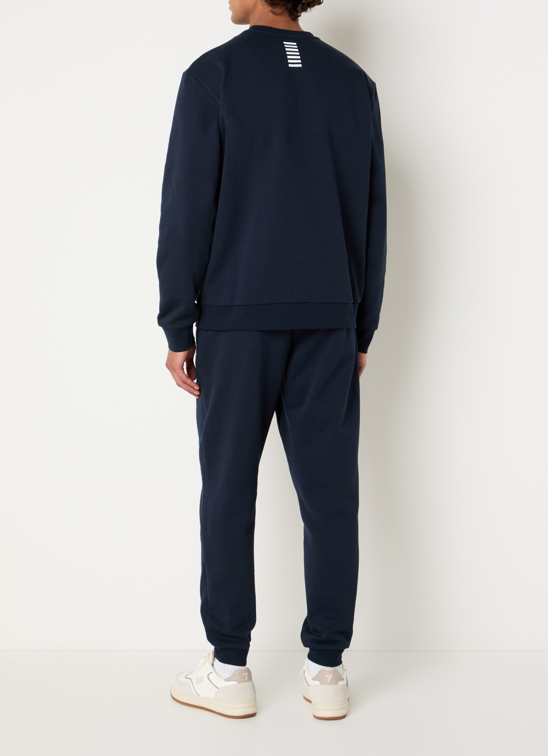 Armani Trainingspak met logo en steekzakken - achterkant 4 donkerblauw