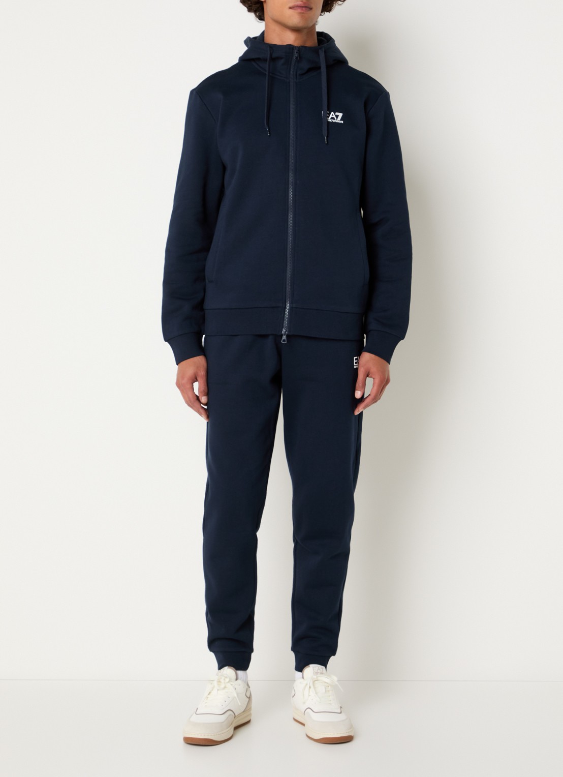 Armani Trainingspak met logo en steekzakken - detail 2 donkerblauw