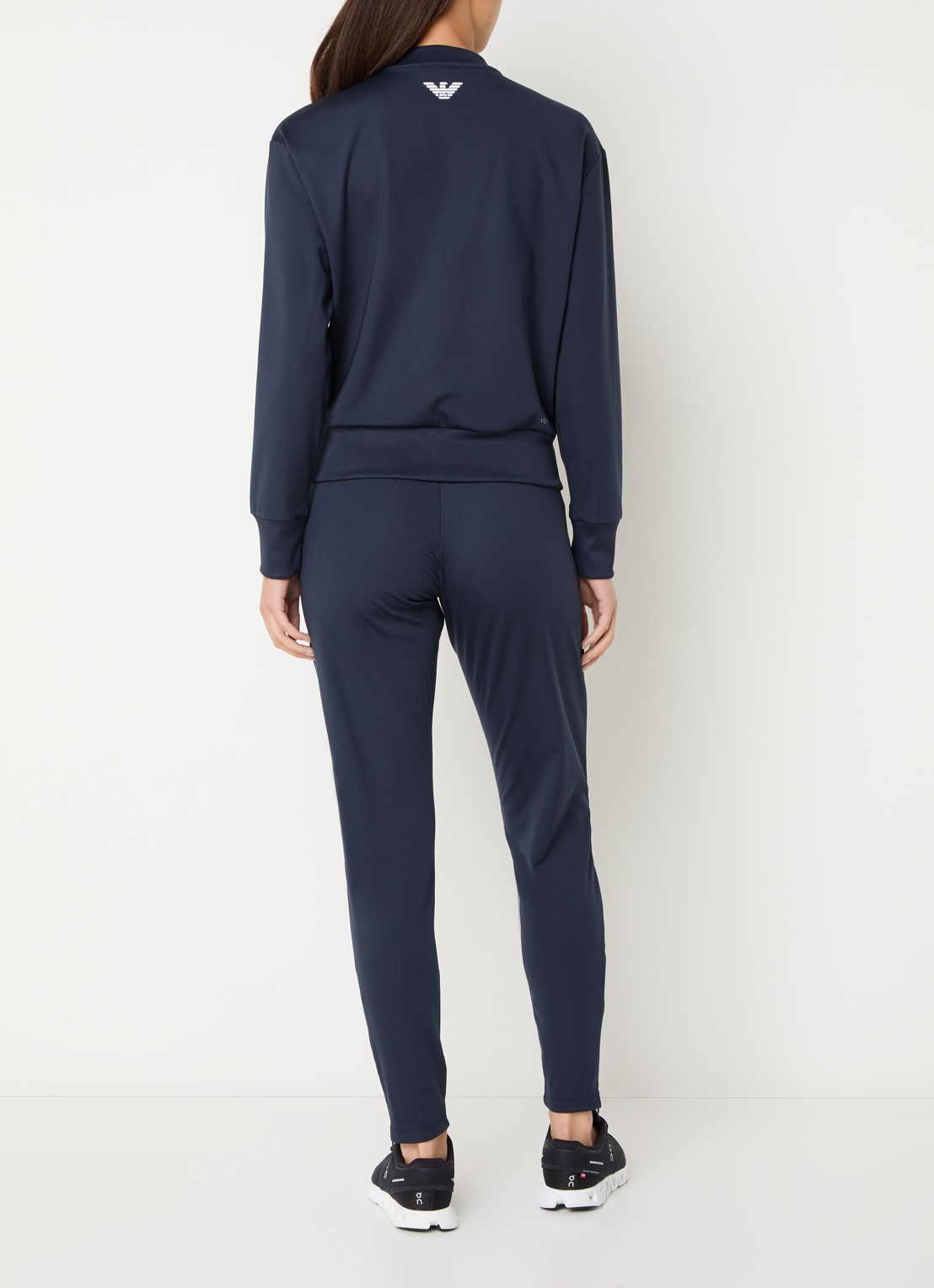 Armani Trainingspak met logo en steekzakken - achterkant 4 donkerblauw